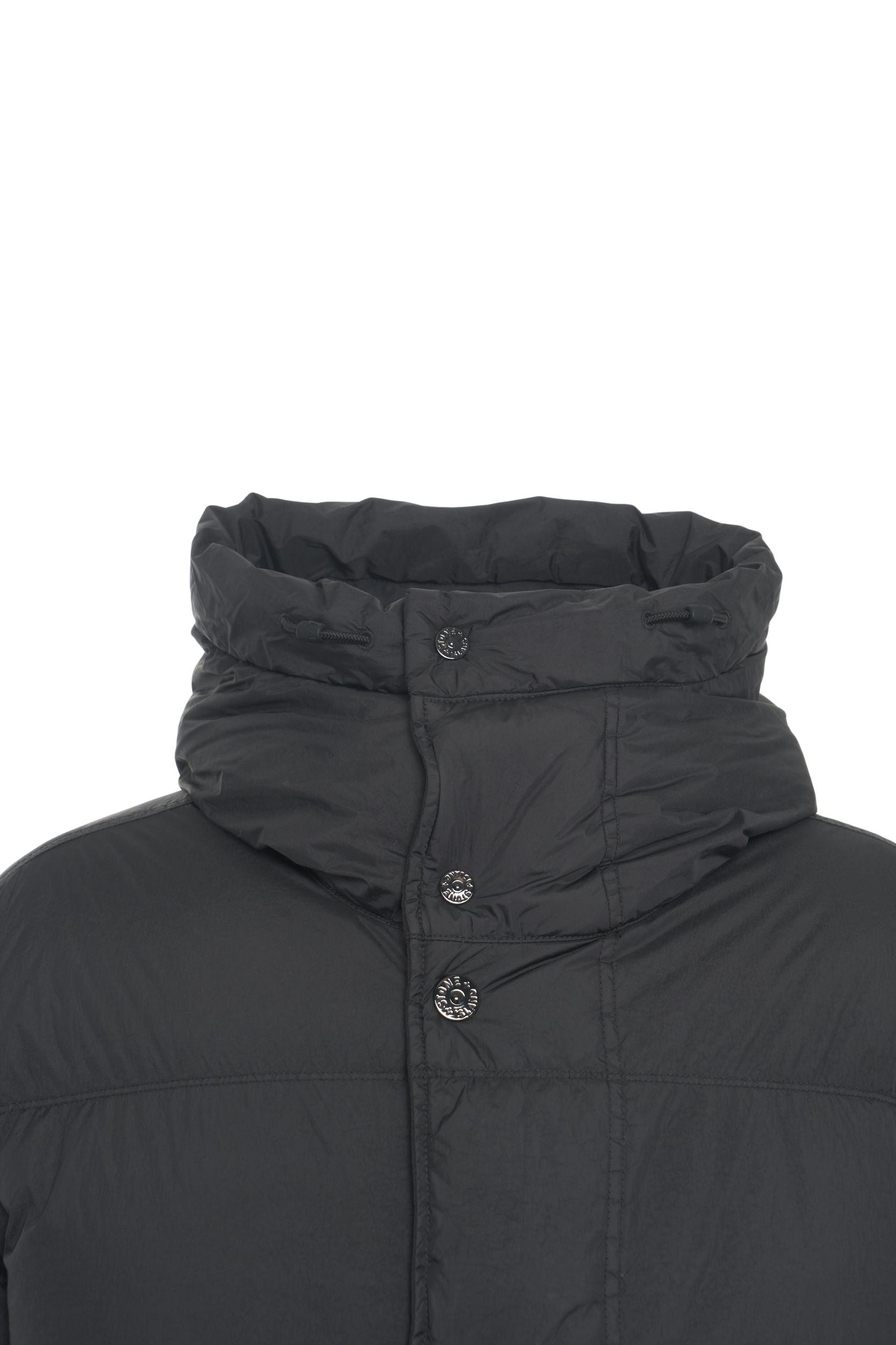 Hooded down jacket Product Image