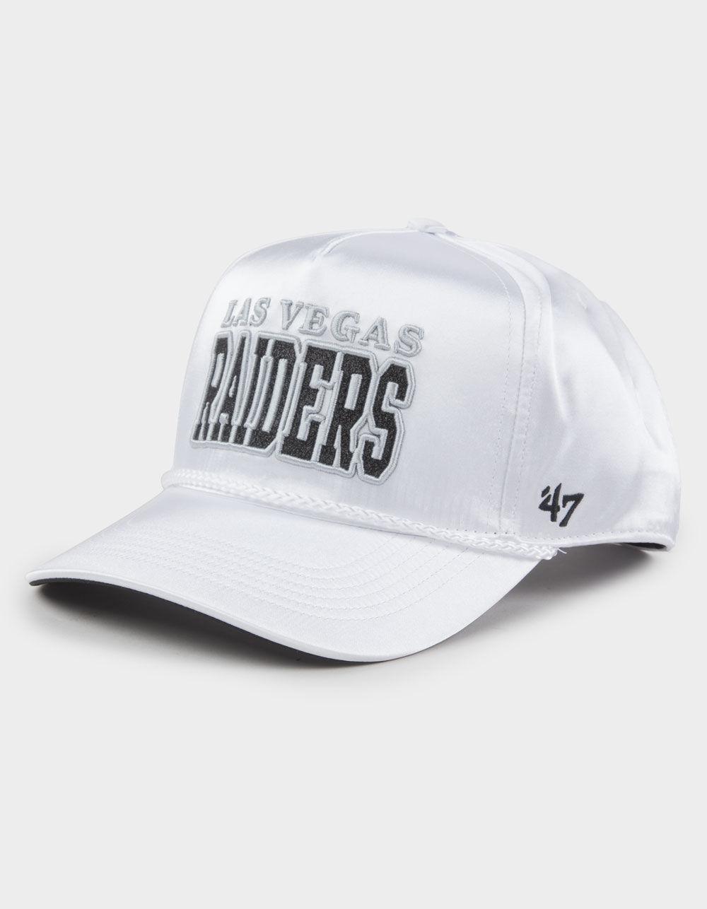 47 BRAND Las Vegas Raiders Outspoken '47 Hitch Womens Snapback Hat - WHITE Product Image