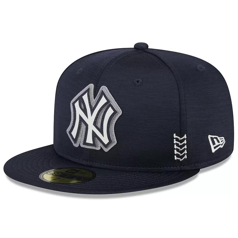 Men's New Era Navy New York Yankees 2024 Clubhouse 59FIFTY Fitted Hat,  Product Image
