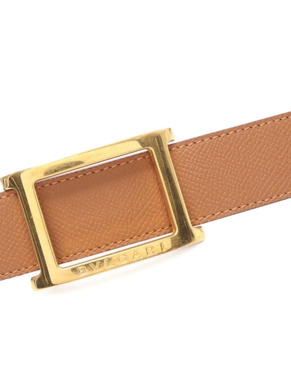 2010s buckled leather belt Product Image