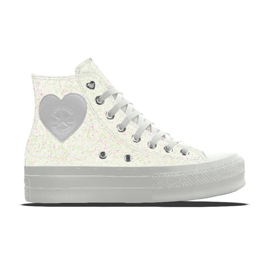 Custom Chuck Taylor All Star Lift Platform  Wedding By You Product Image