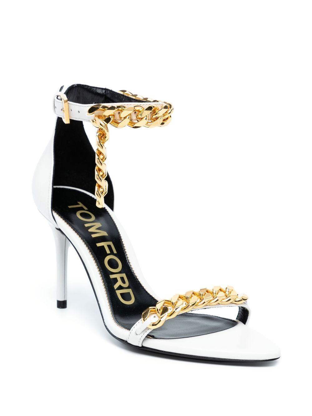 chain-embellished sandals Product Image
