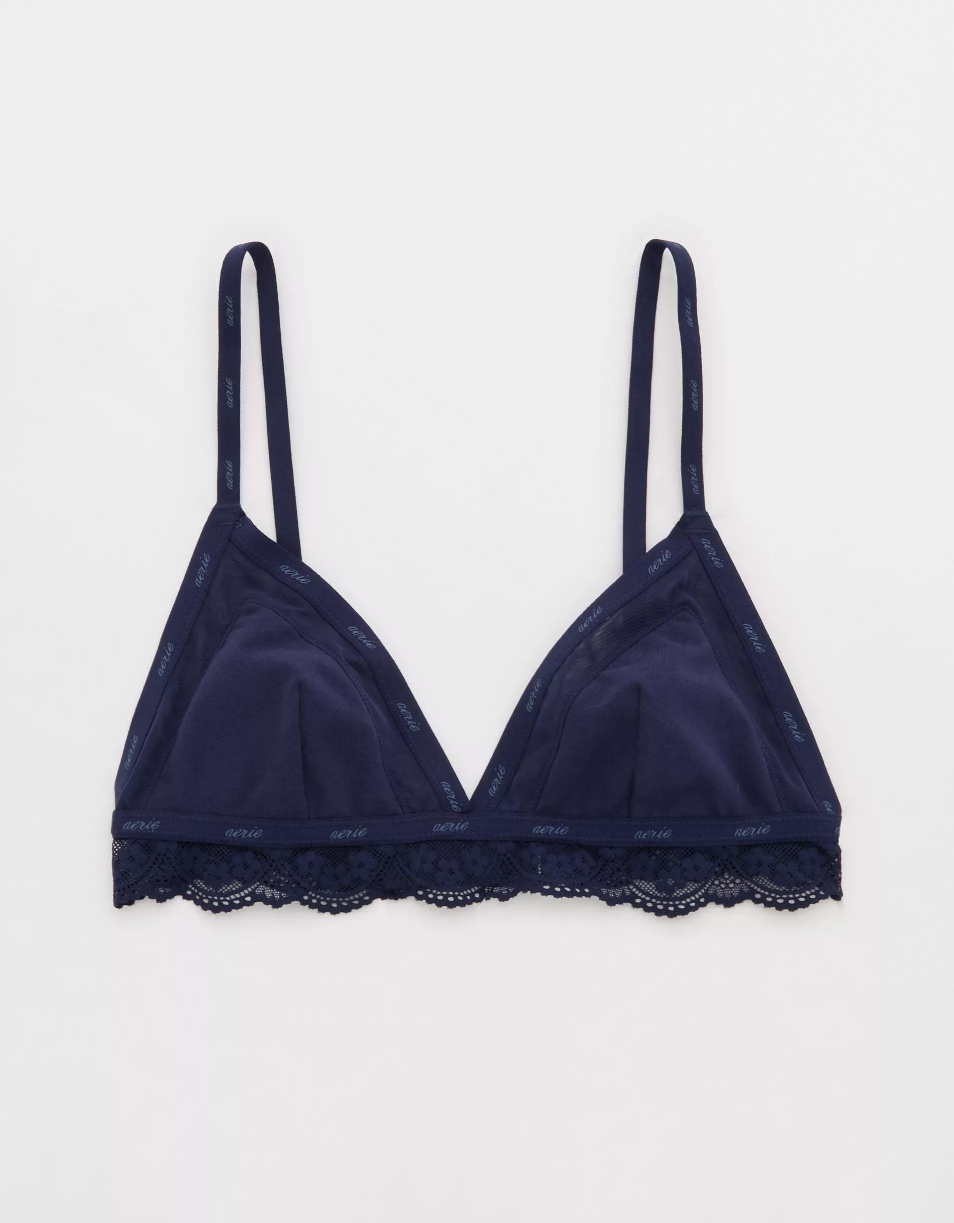Superchill Cotton Lace Trim Bralette Product Image