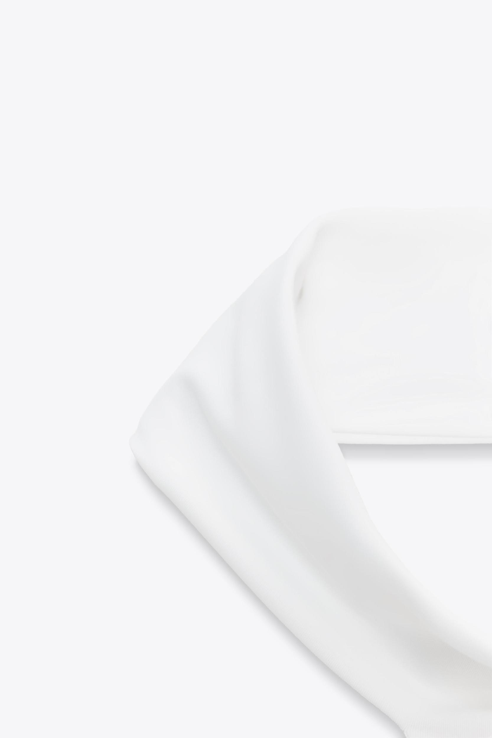 POLYAMIDE HALTER TOP Product Image