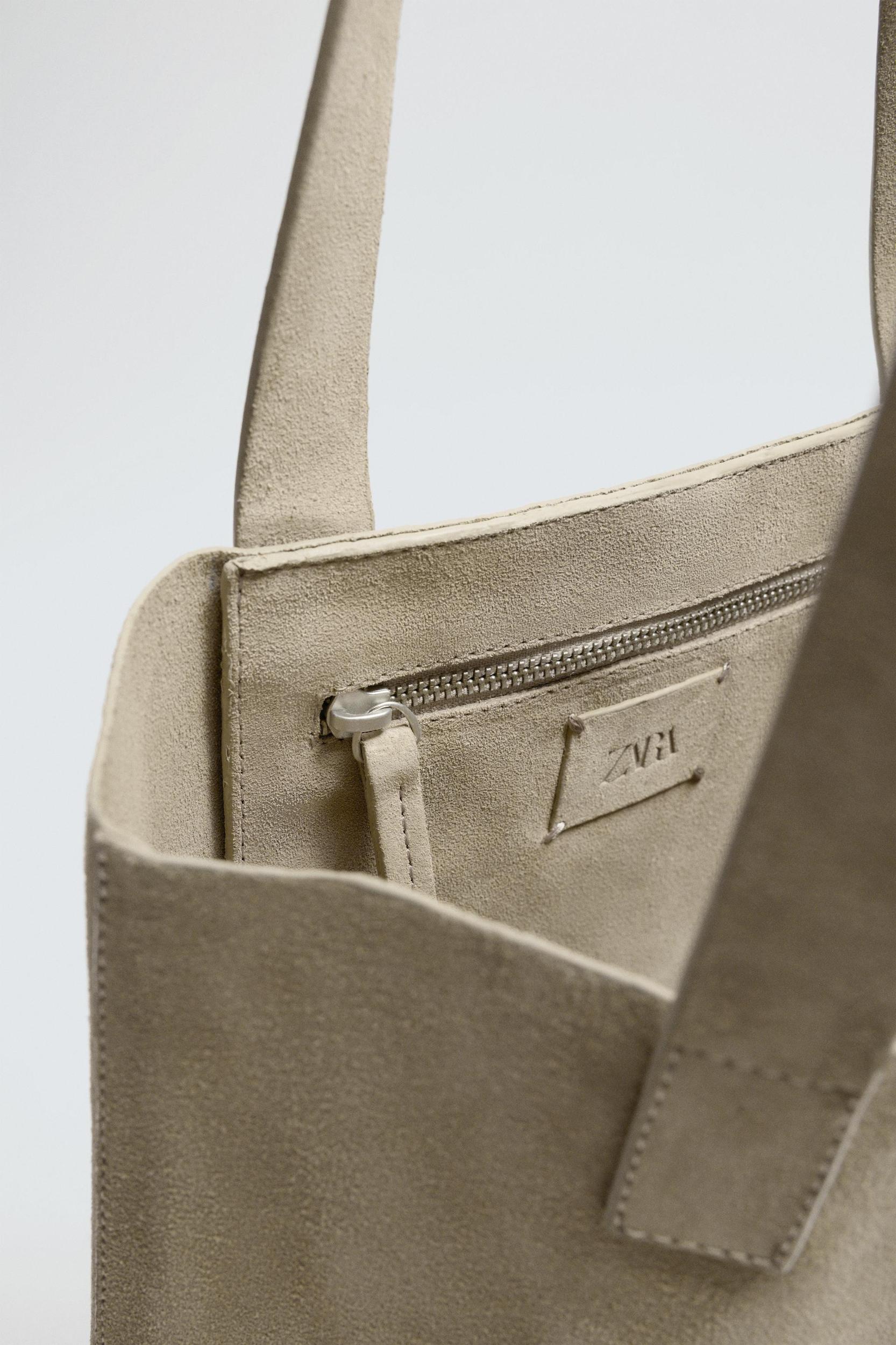 LEATHER SHOPPER BAG Product Image