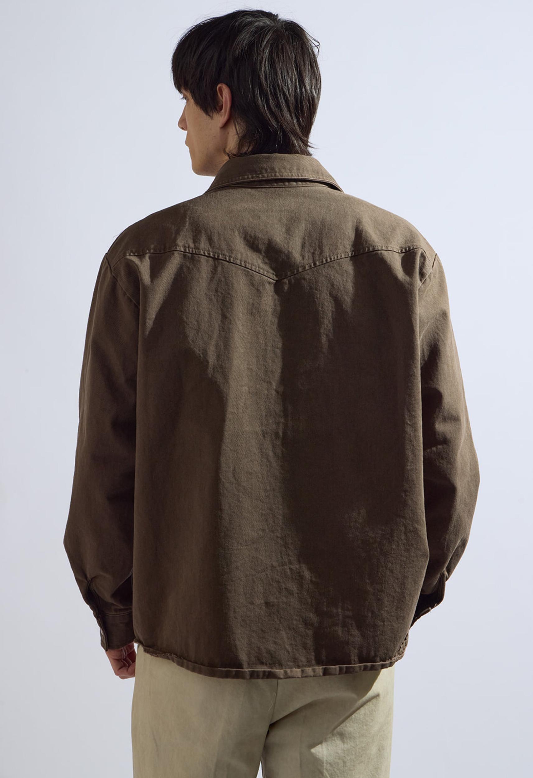 Texas Shacket in Chocolate Product Image