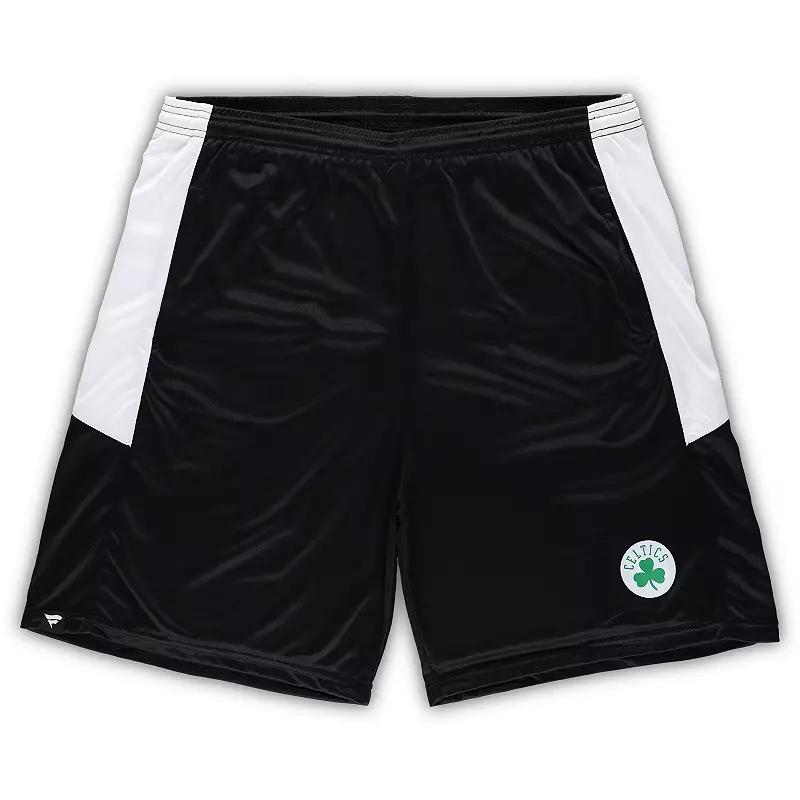 Men's Fanatics Branded Black Boston Celtics Big & Tall Champion Rush Practice Shorts, Size: 3XB Product Image