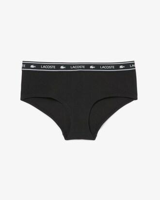 Stretch Cotton Logo Waist Shorts Product Image