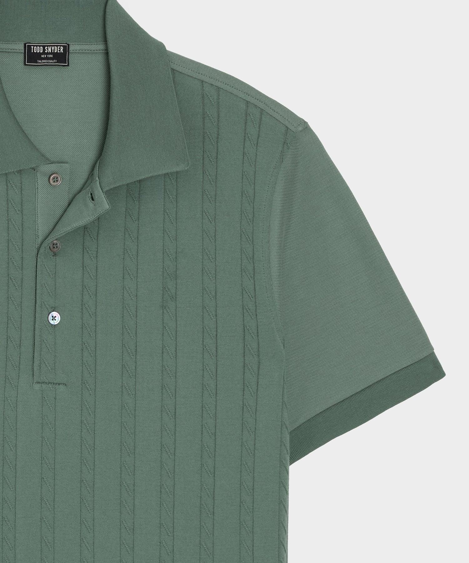 Cotton Cable Polo Product Image