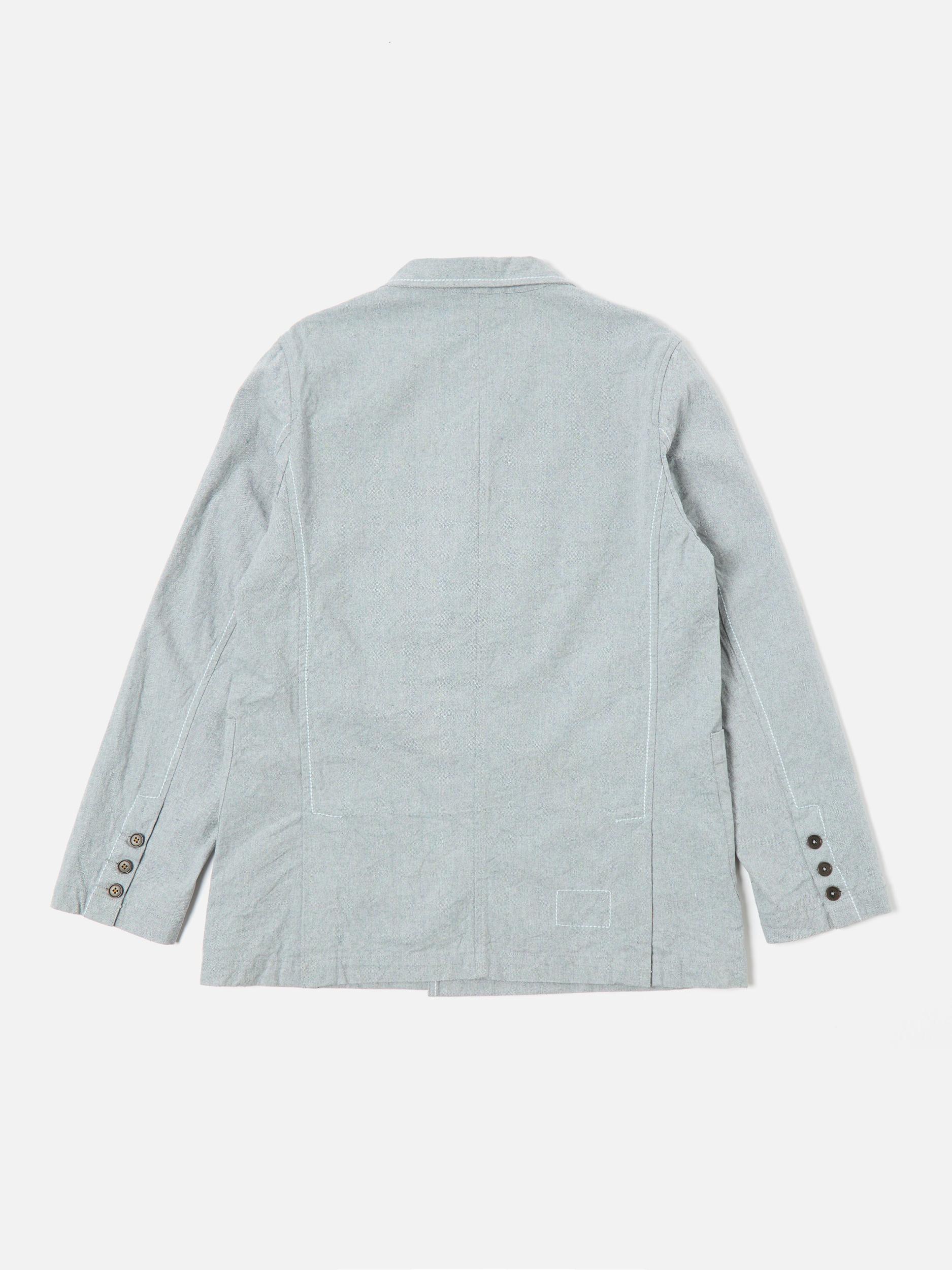 Indigo Reworked Jean Cloth Manor Jacket Product Image