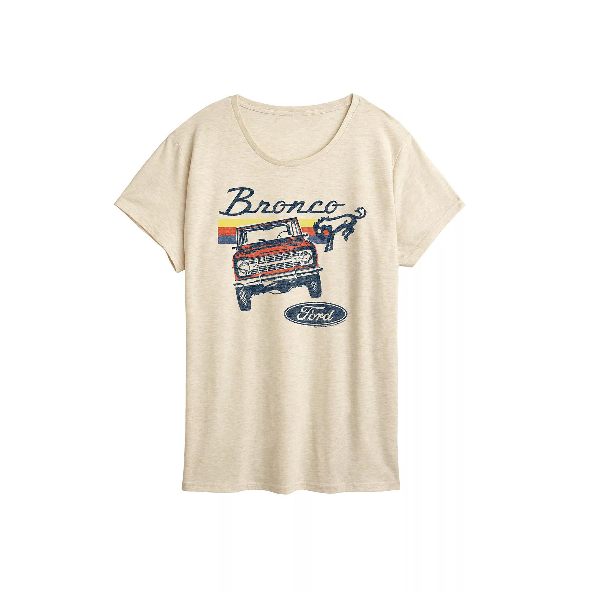 Women's Ford Bronco Stripes Graphic Tee,  Product Image