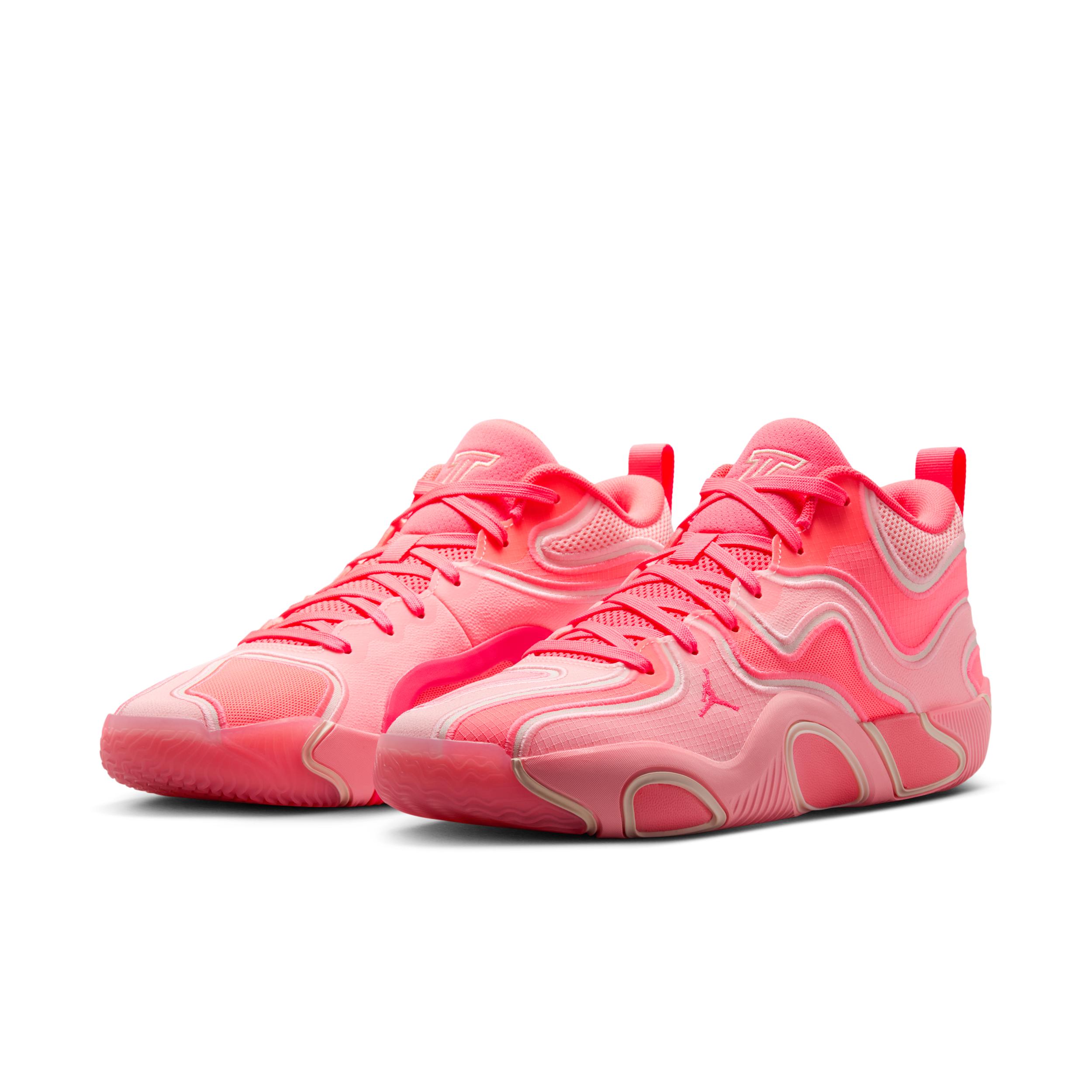 Nike Men's Tatum 3 Basketball Shoes in Pink Product Image
