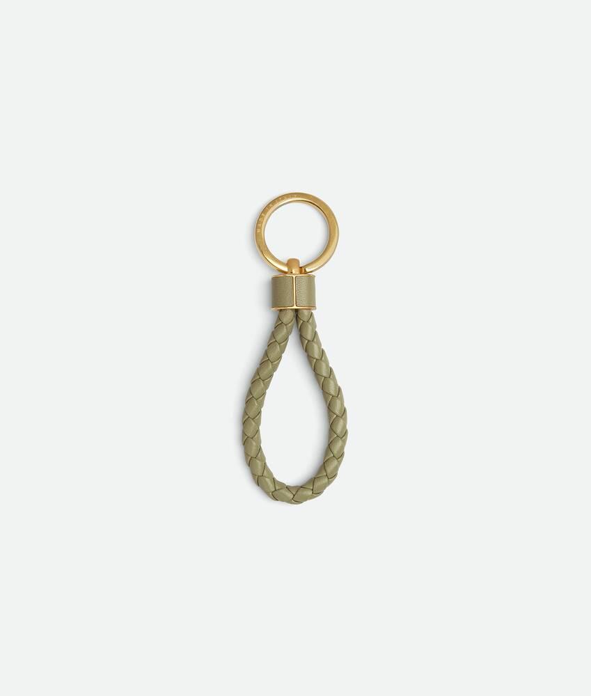 Women's Intreccio Key Ring in Travertine Product Image