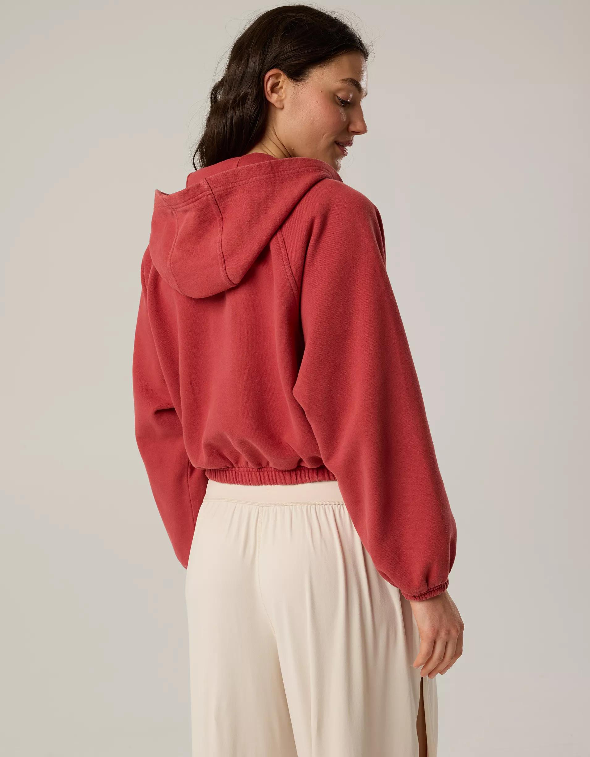 OFFLINE By Aerie Throwback V-Neck Hoodie Product Image