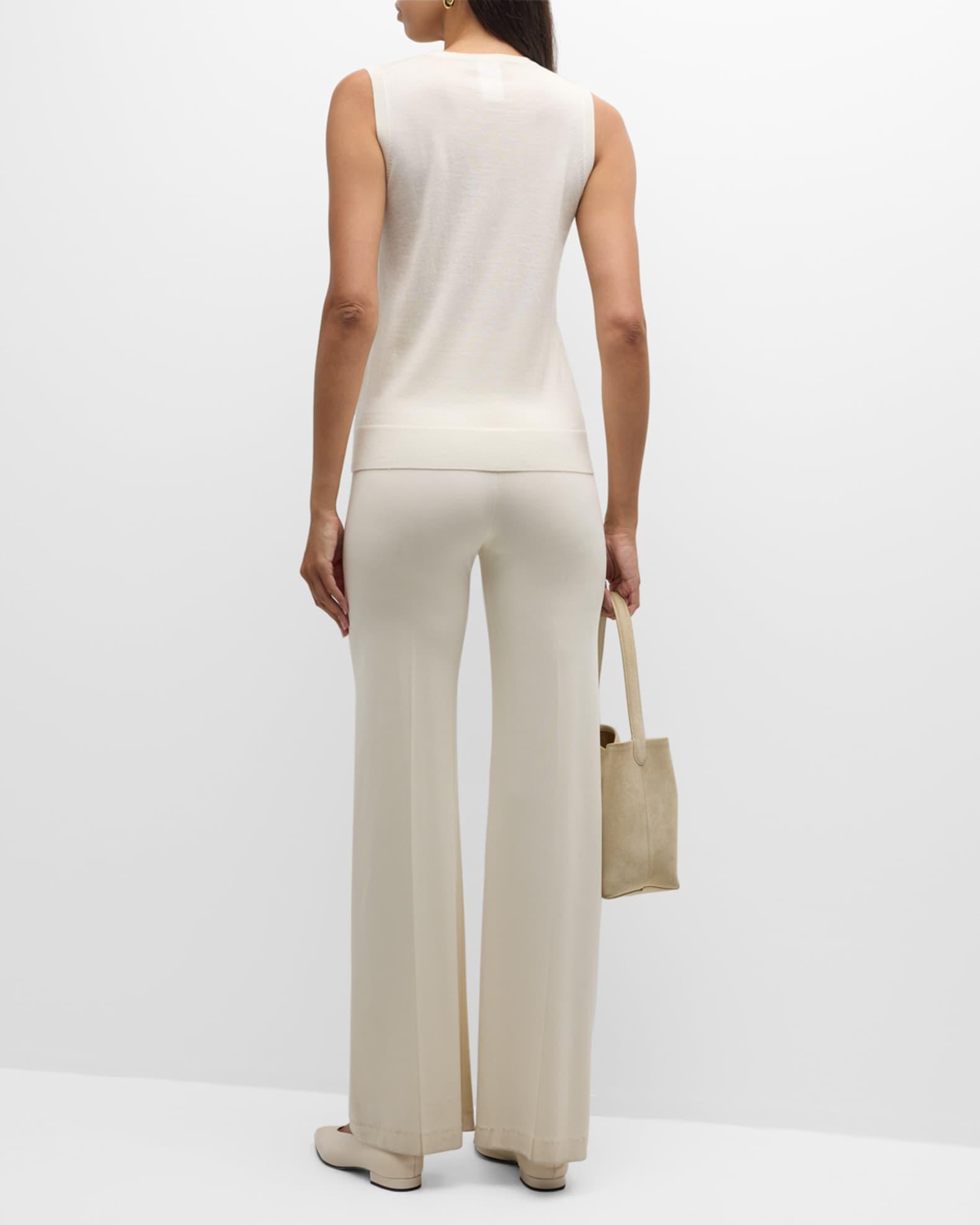 Superfine Cashmere Sleeveless Shell Product Image