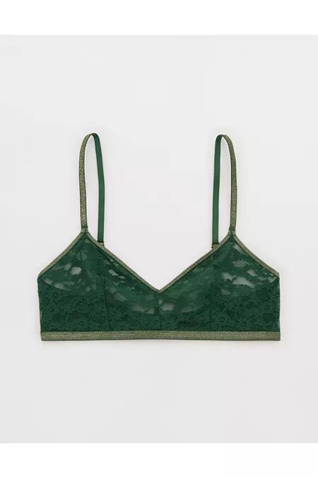 Show Off Shine Vintage Lace Triangle Bralette Women's Product Image