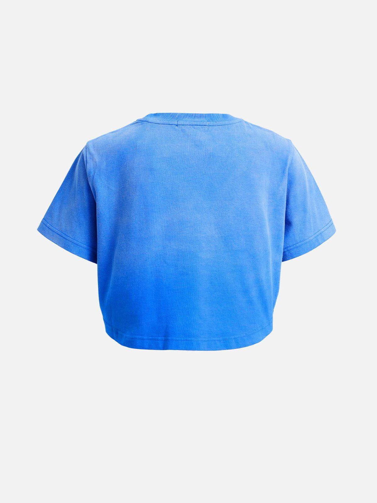 Aelfric Eden Gradient Emboss Washed Tee Female Product Image