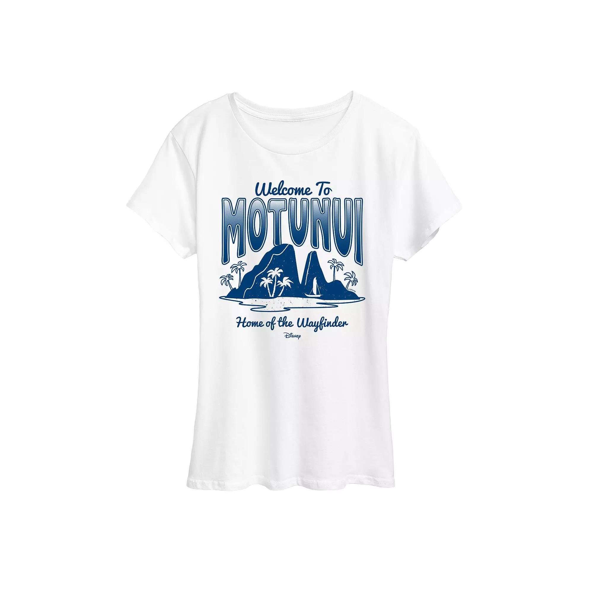 Disney's Moana 2 Women's Welcome To Motunui Graphic Tee,  Product Image