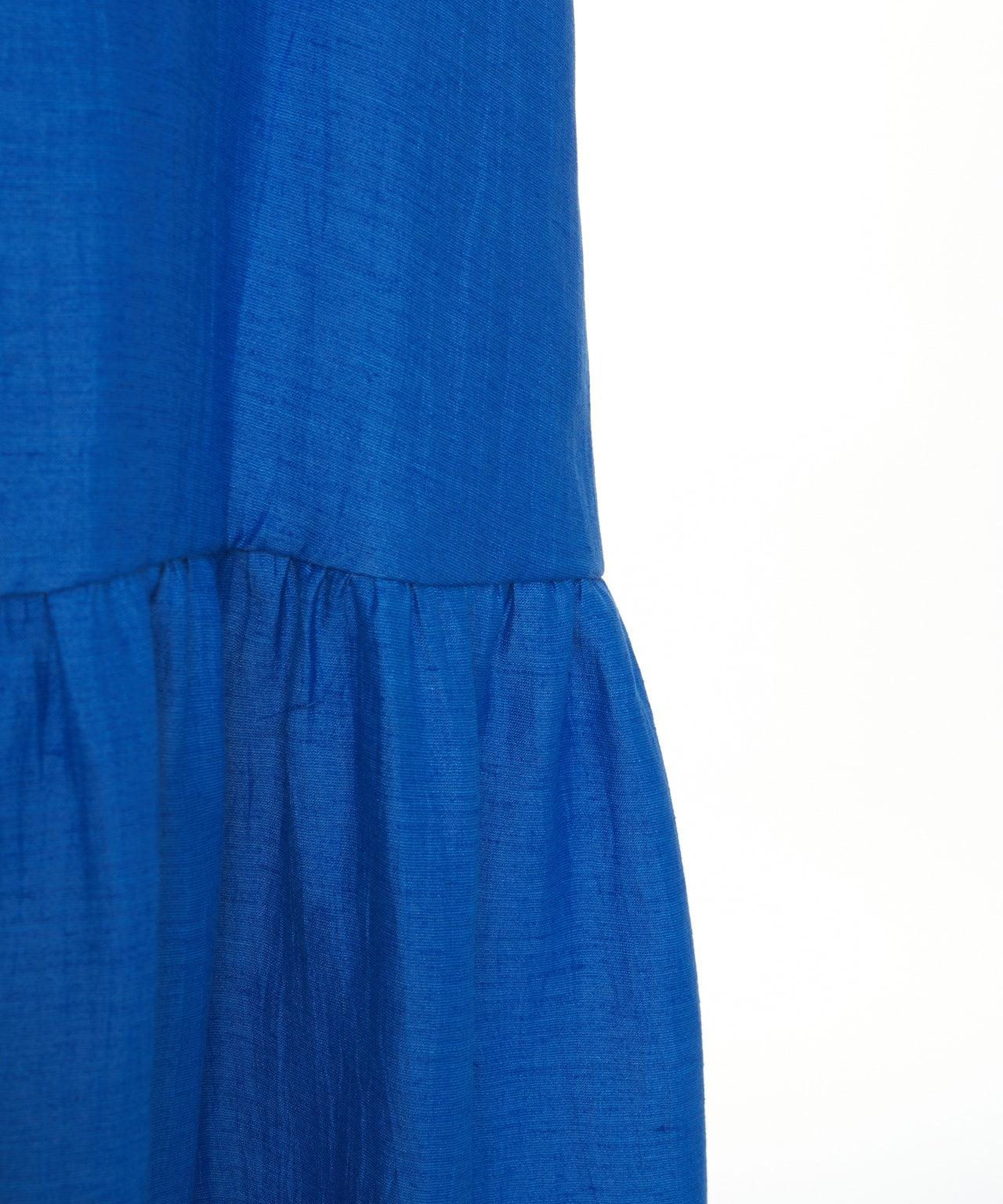 Linen blend maxi dress Product Image