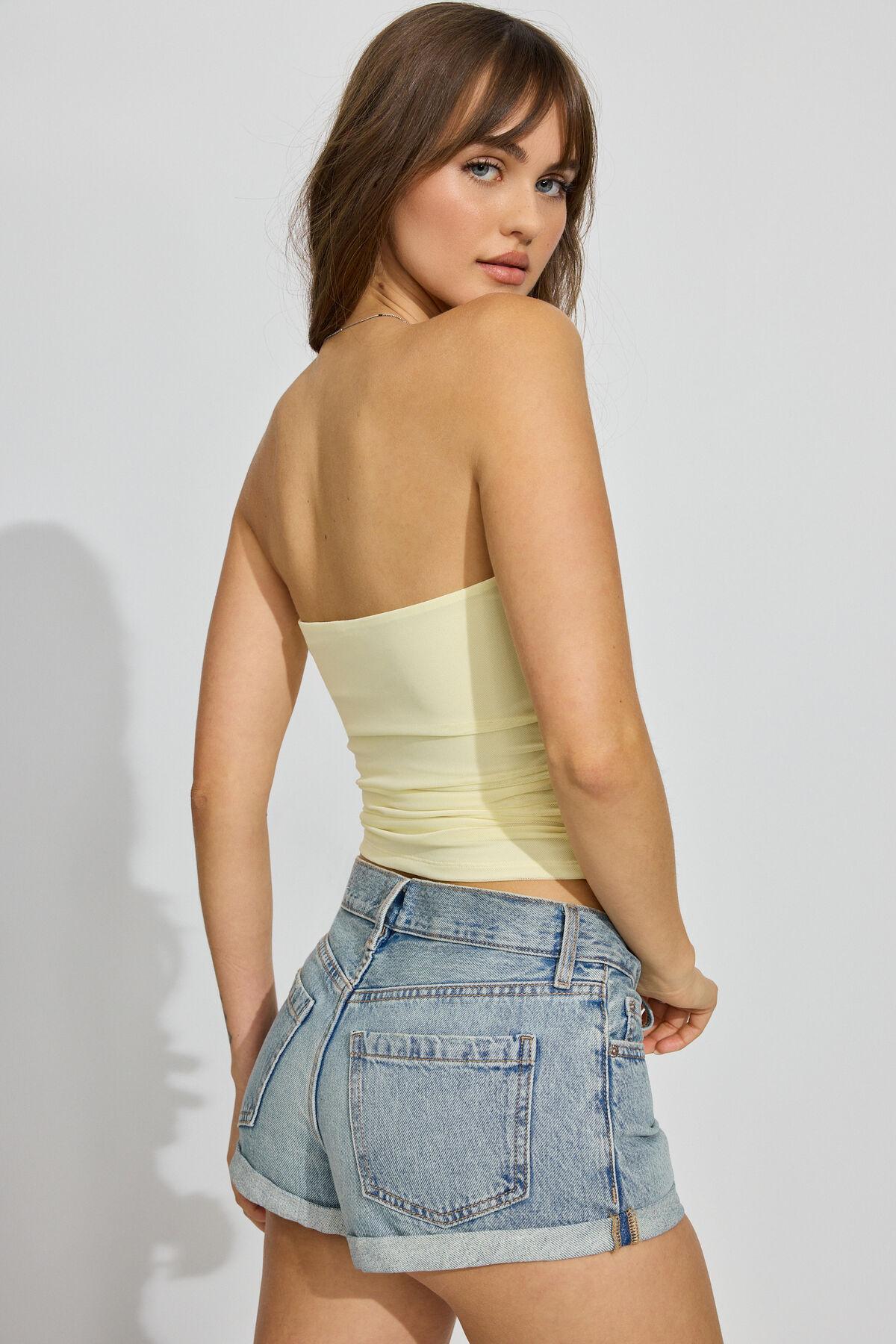 Rosalie Ruched Tube  Top Product Image