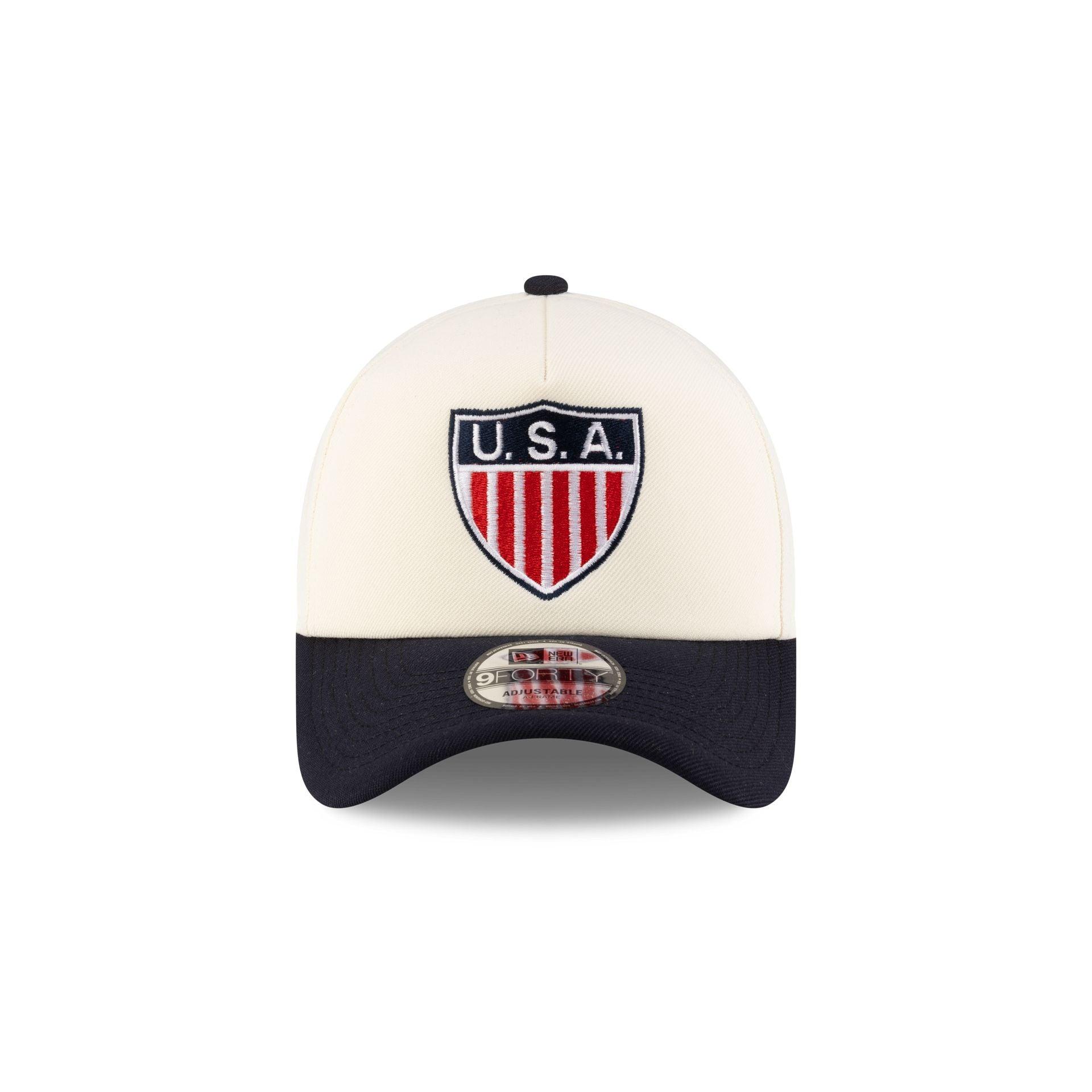 U.S. Soccer Retro 1950 9FORTY A-Frame Snapback Hat Male Product Image