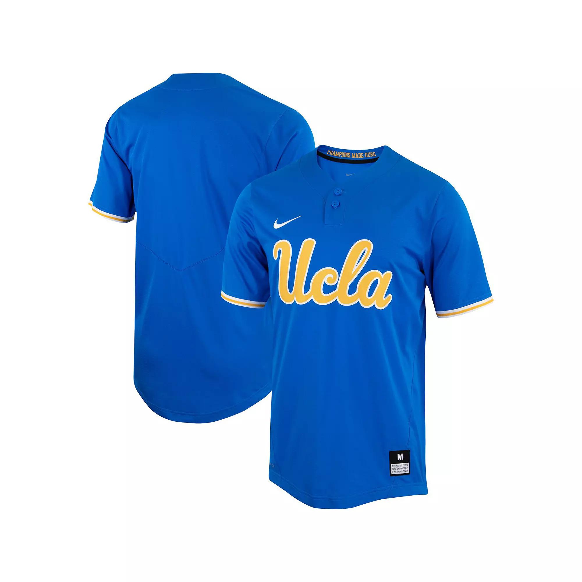 Unisex Nike Blue UCLA Bruins Two-Button Replica Softball Jersey, Men's,  Product Image