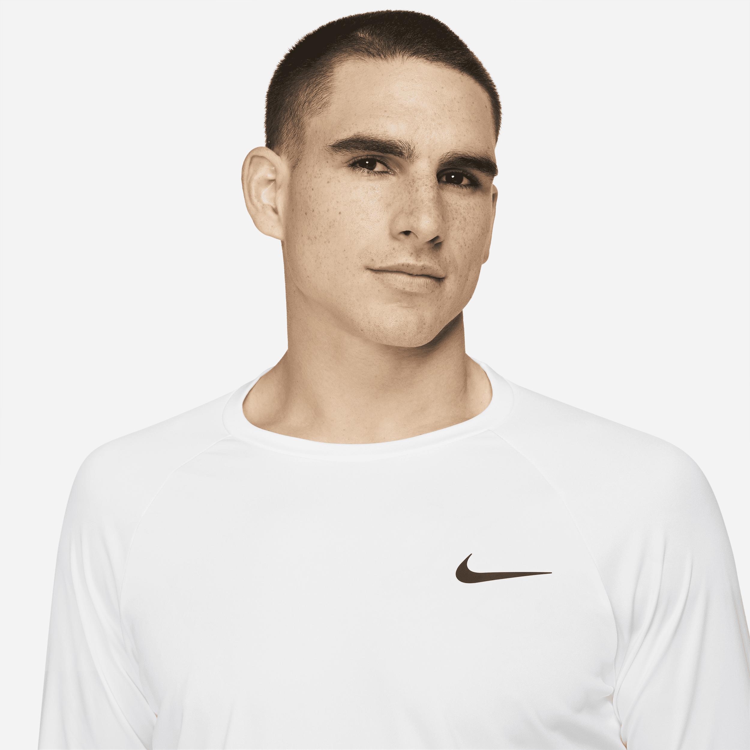 Nike Mens Essential Long-Sleeve Hydroguard Swim Shirt | NESSA587-001 Product Image