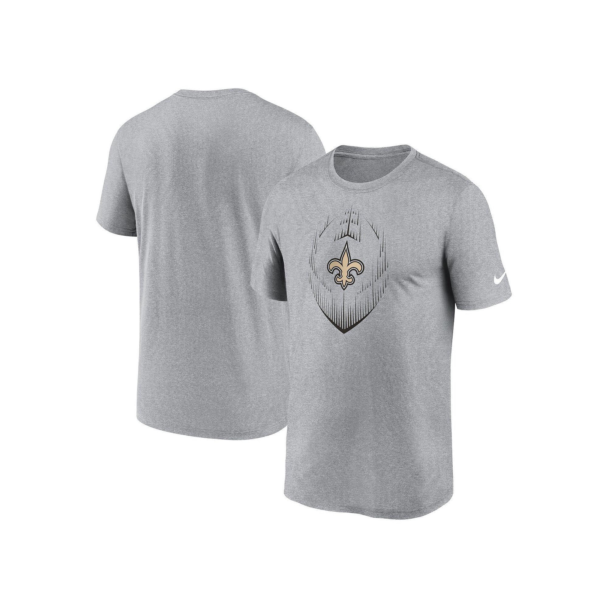 Men's Nike Heather Gray Seattle Seahawks Primetime Legend Icon Performance T-Shirt,  Product Image