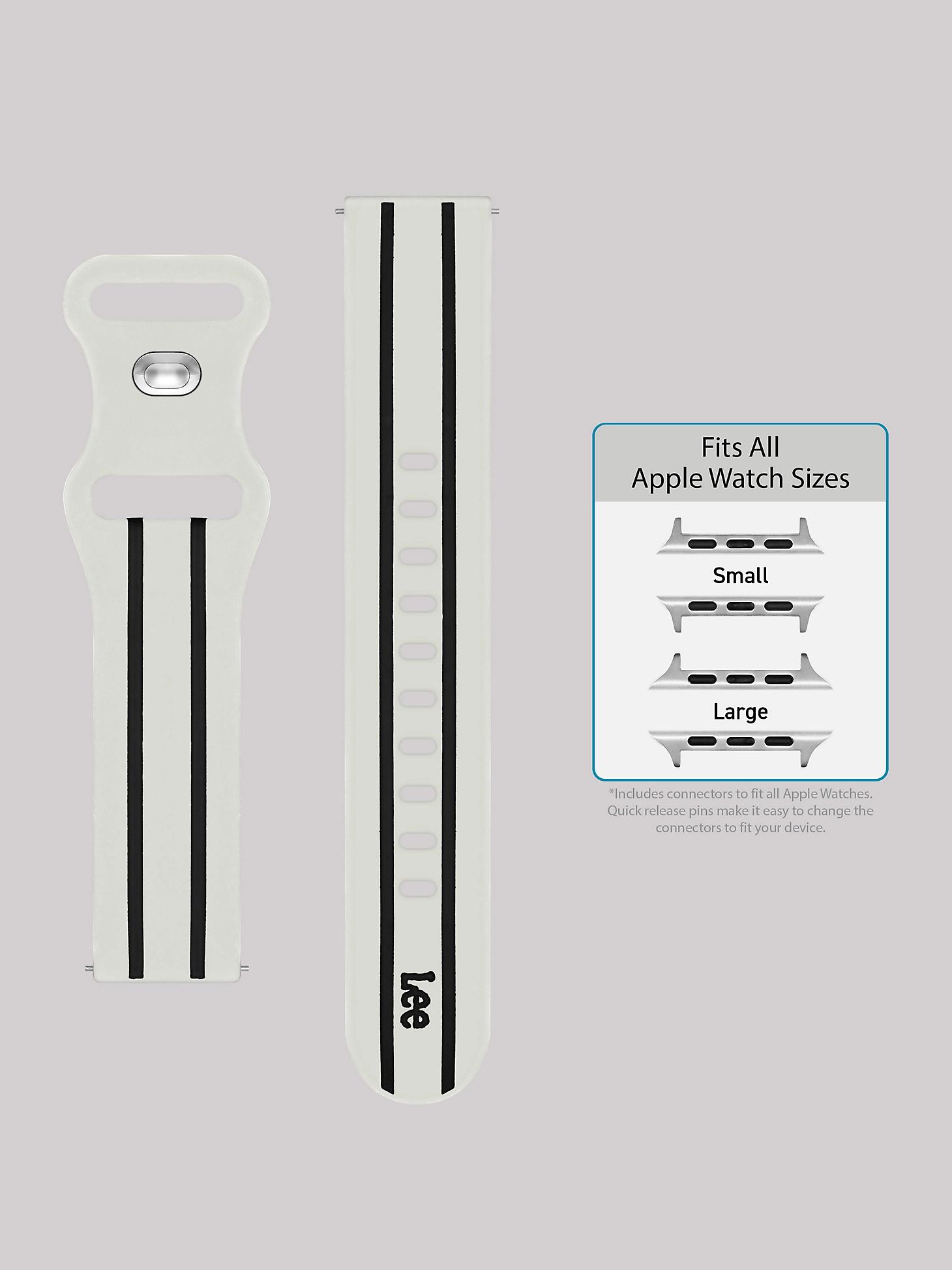 Stripe Silicone Universal Watchband | Men's Luggage & Accessories | Lee® Product Image