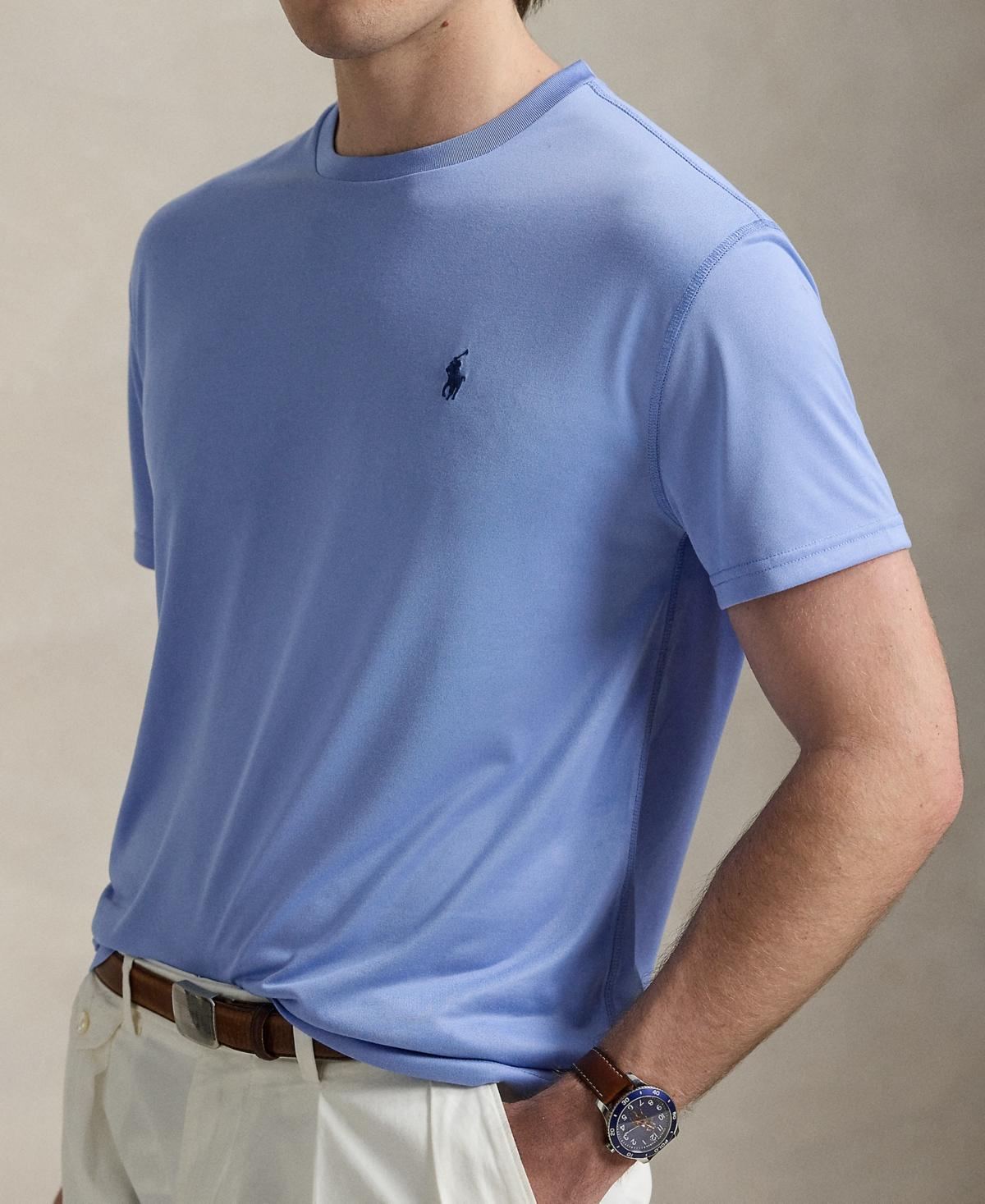 POLO RALPH LAUREN Logo Embroidery T-shirt In Blue Product Image