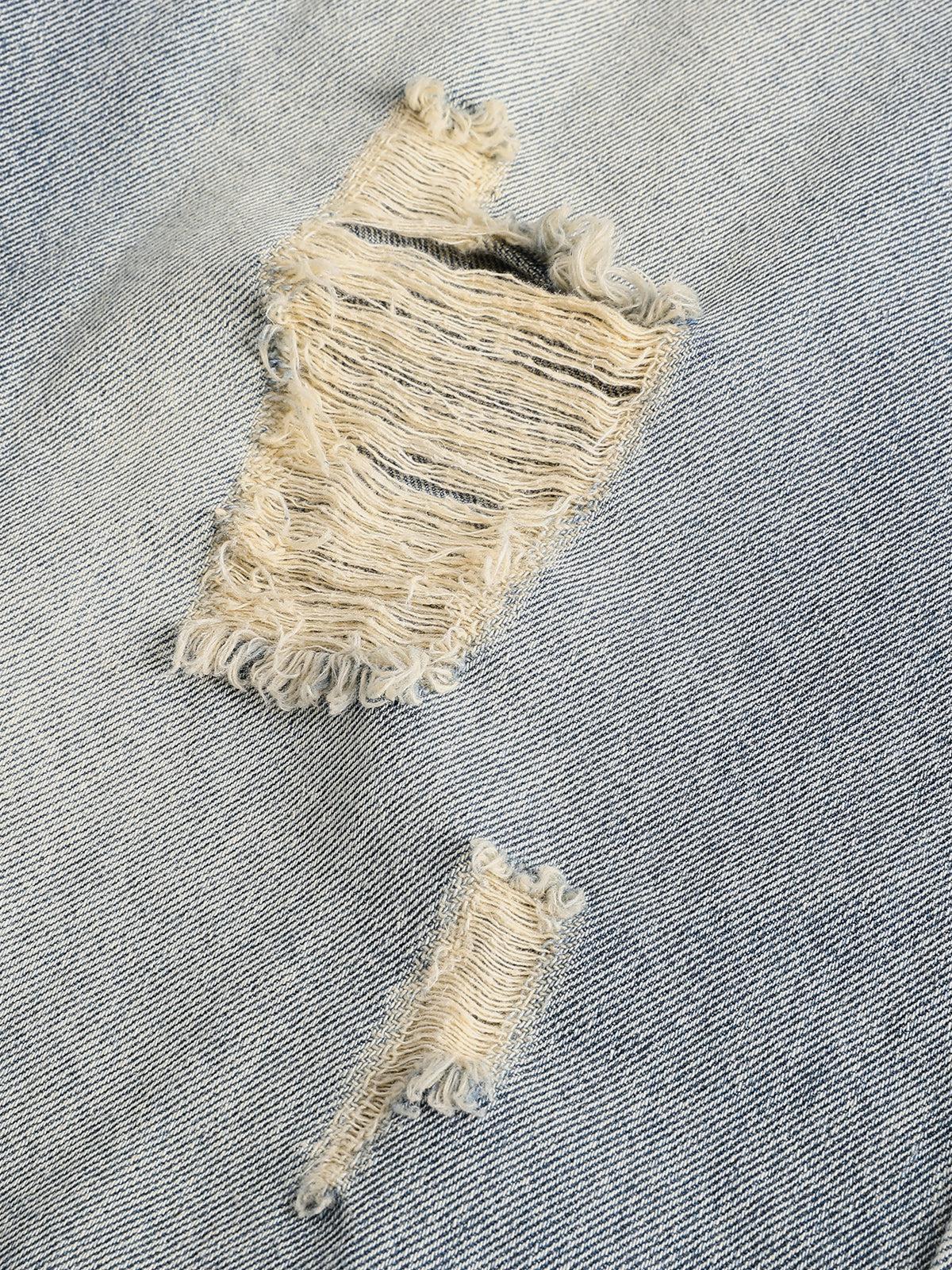 Aelfric Eden Distressed Baggy Longline Jorts Product Image