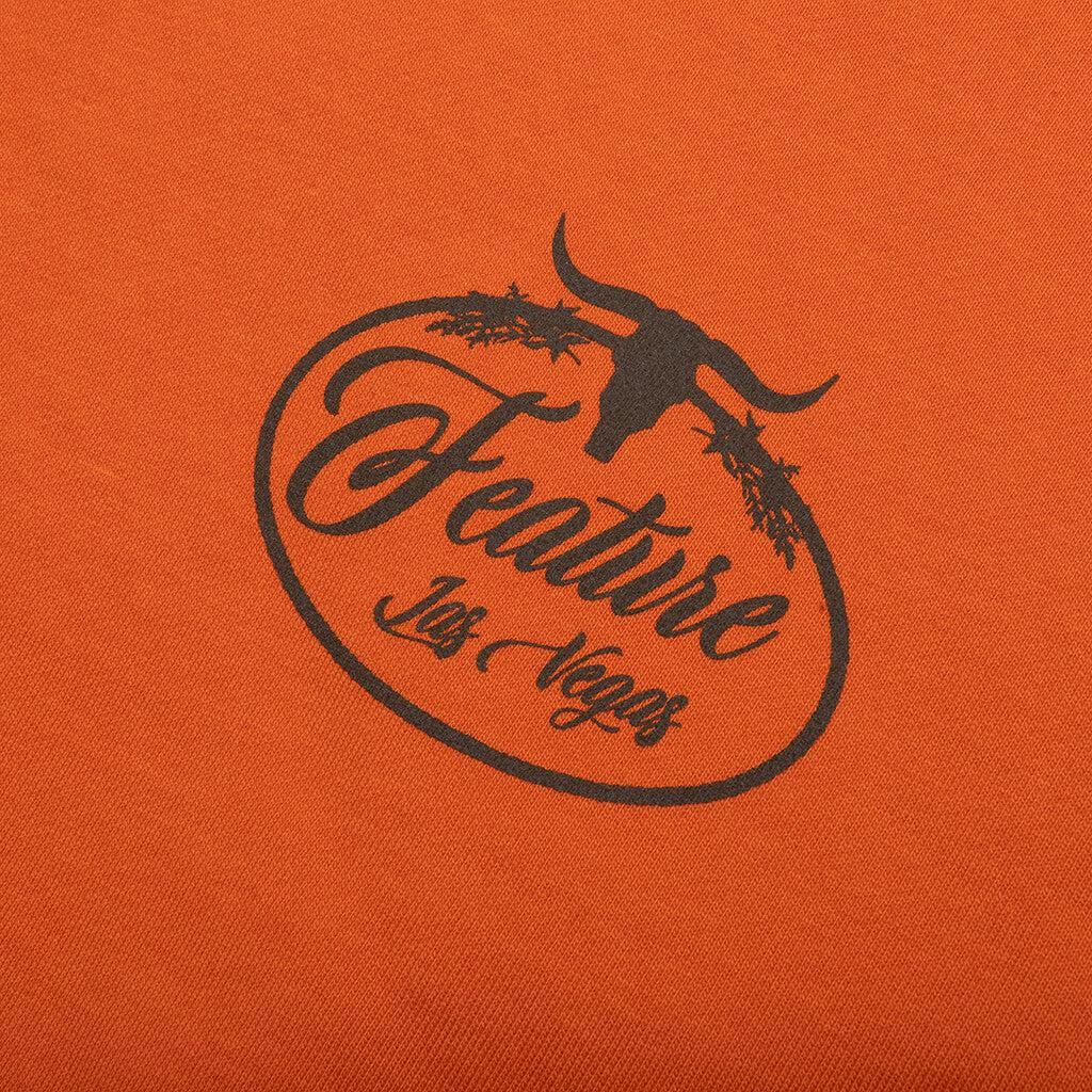 Cowboy Hoodie - Burnt Orange Male Product Image