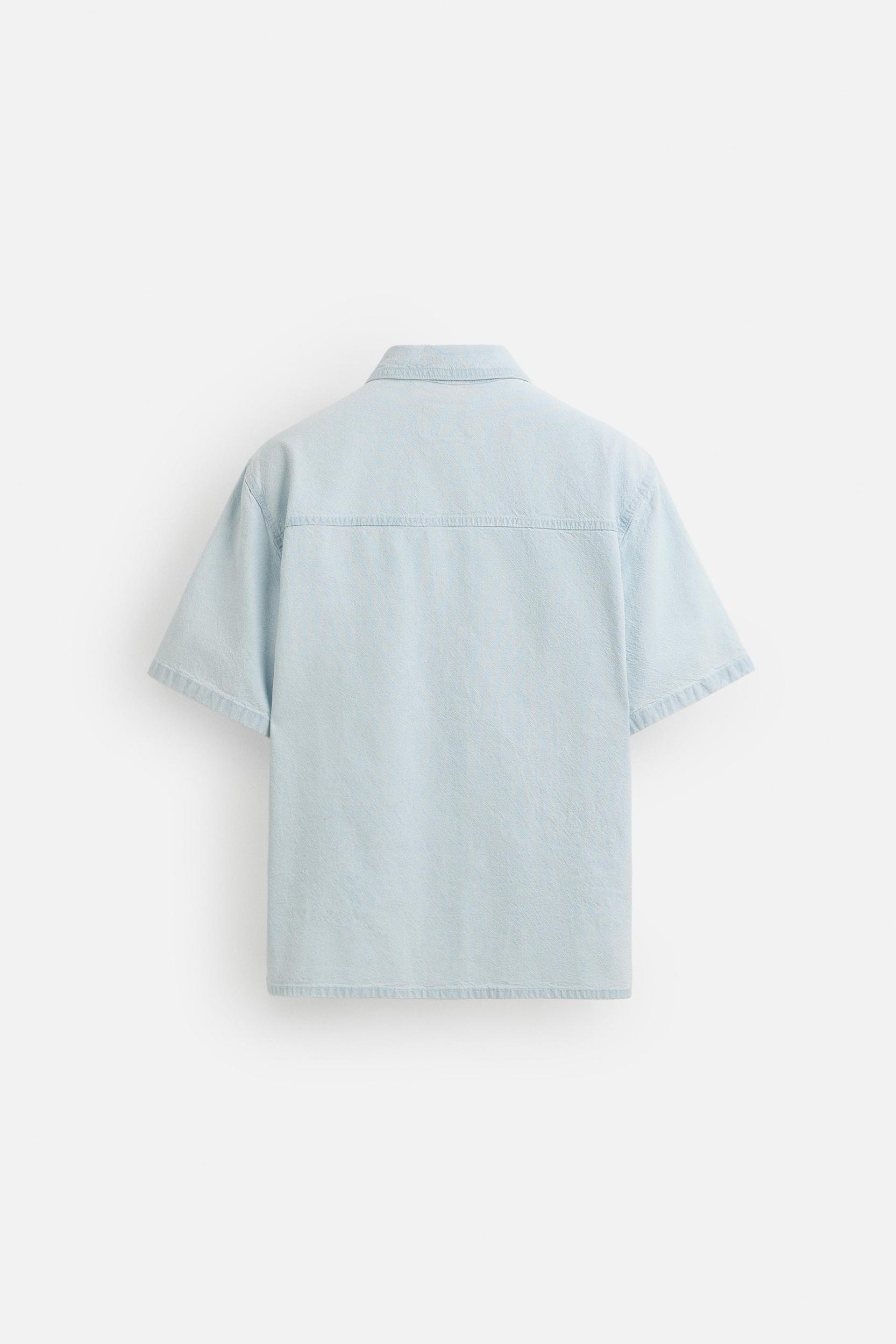 WASHED POCKET SHIRT Product Image