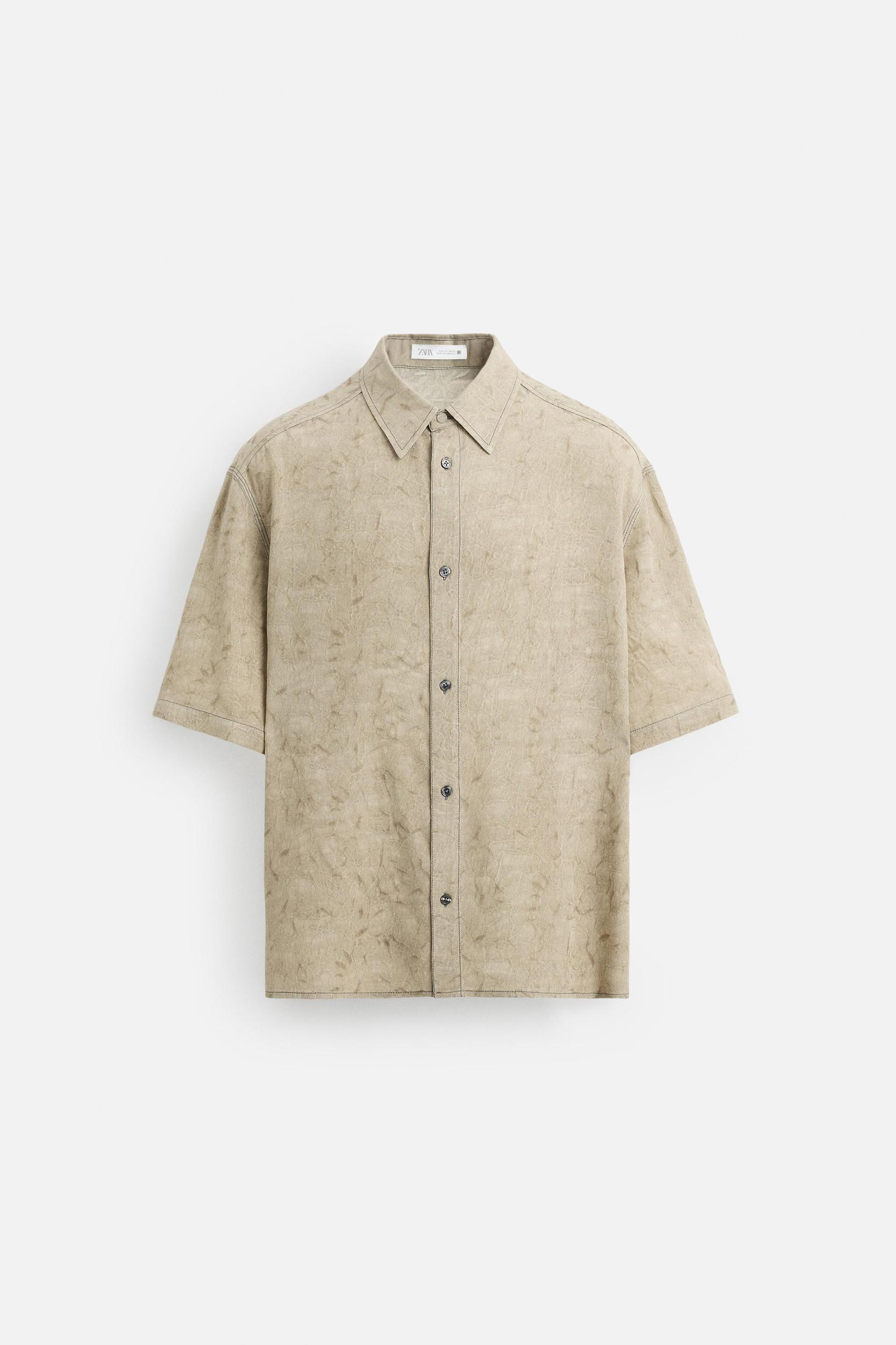 VISCOSE JACQUARD SHIRT Product Image