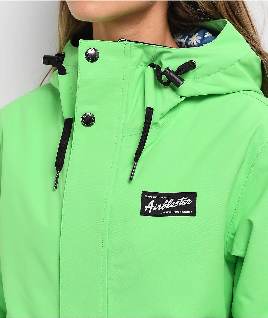 Airblaster Nicolette 15K Spring Green Snowboard Jacket  Product Image