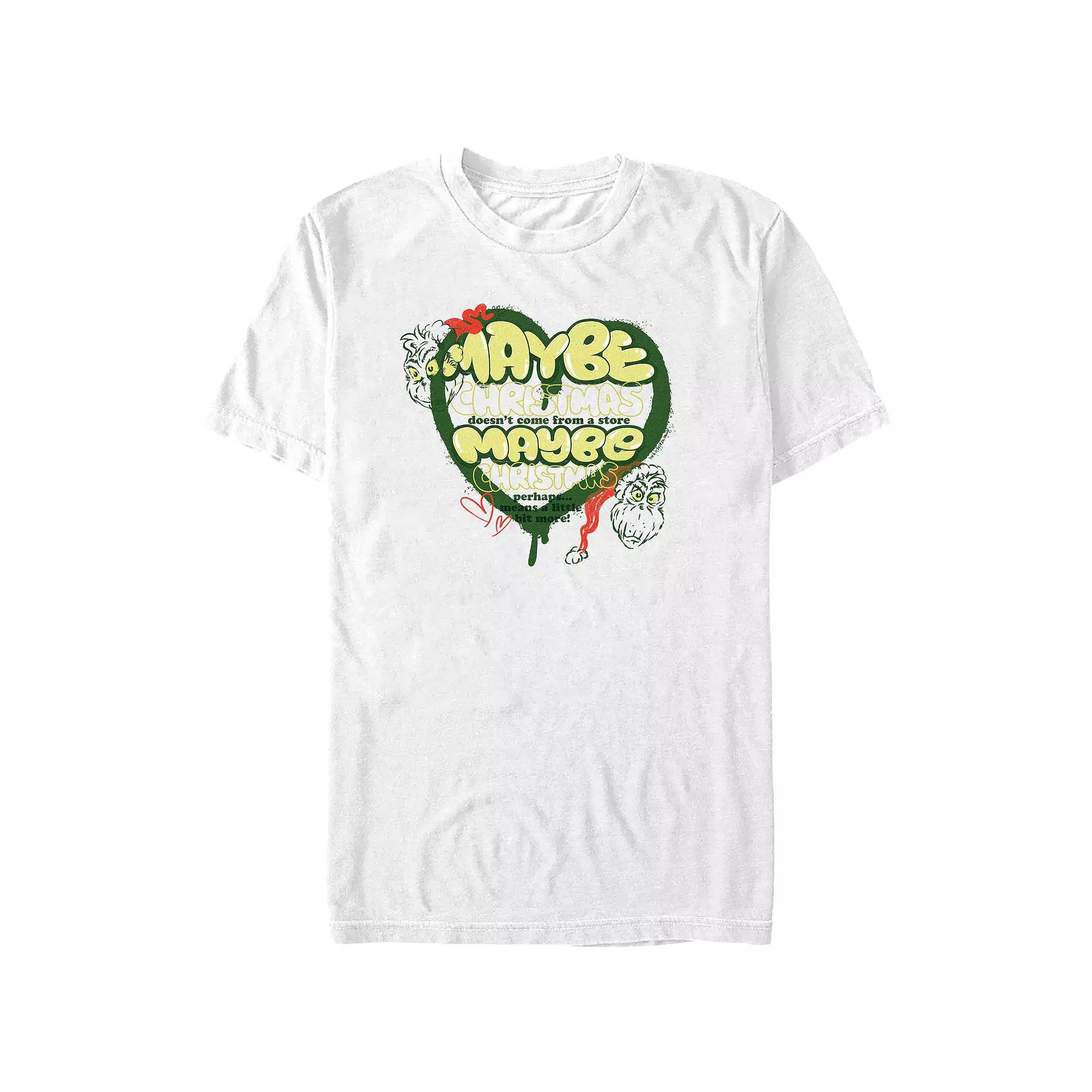 Big & Tall Dr. Seuss Grinch Maybe Maybe Graphic Tee, Men's,  Product Image