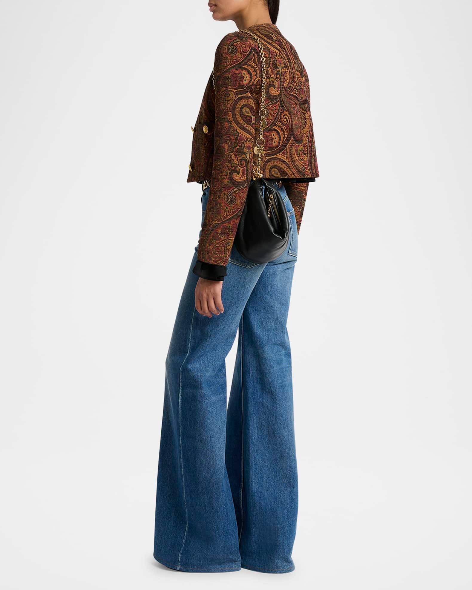 Icons Half Moon Shoulder Bag in Lambskin  Product Image