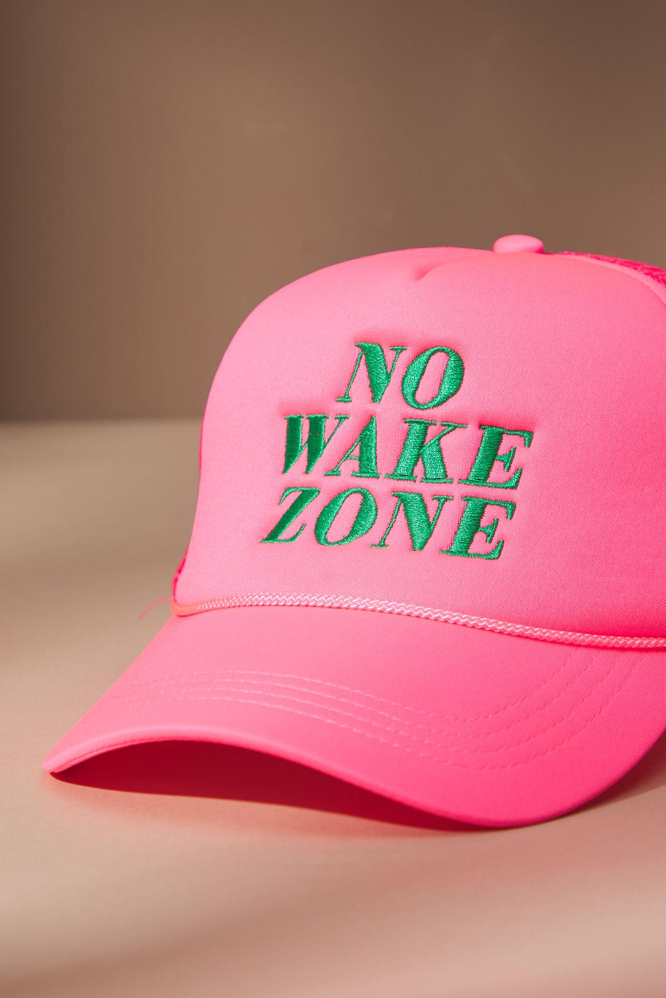 No Wake Zone Trucker Hat Product Image