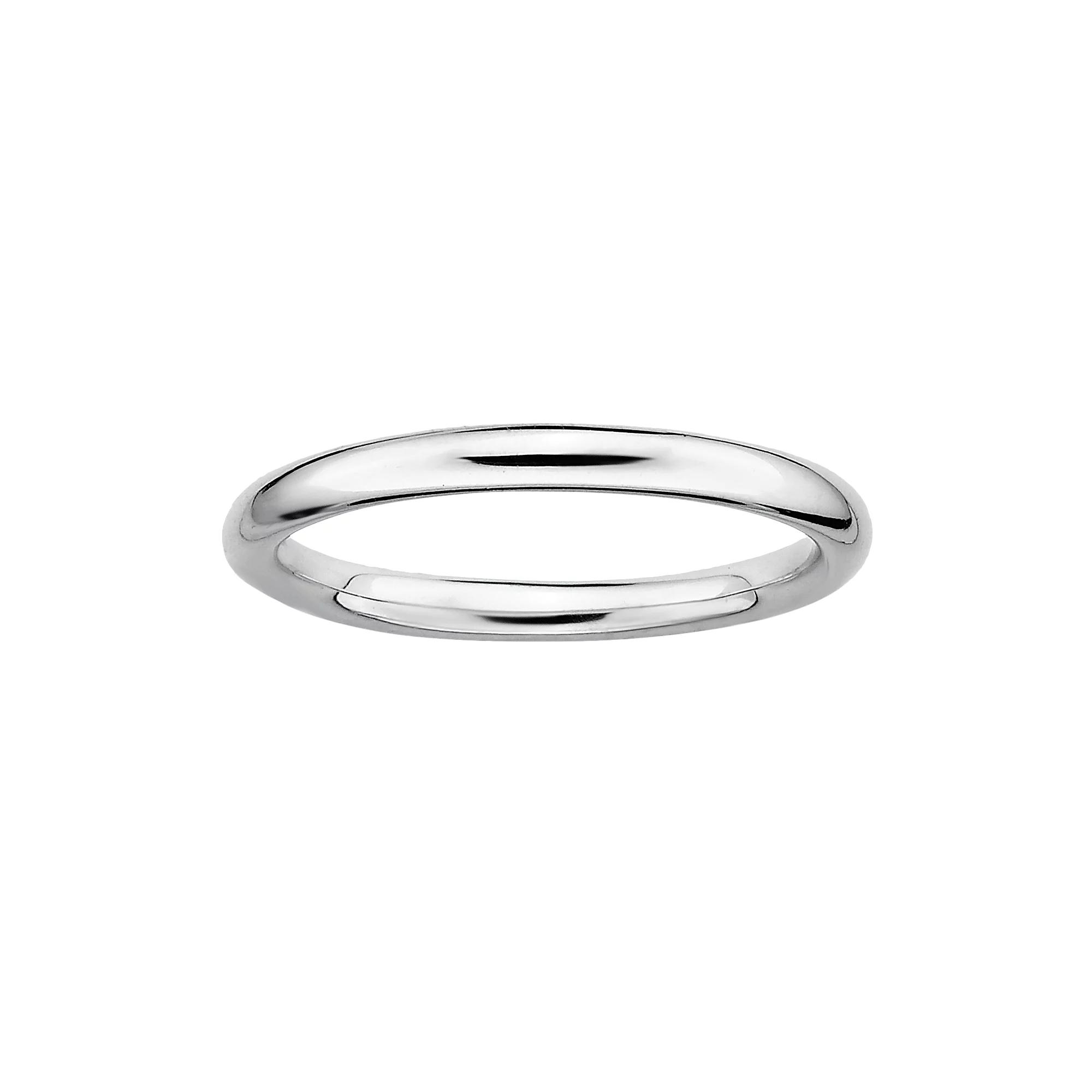 Stacks & Stones Sterling Silver Stack Ring, Women's, Size: 9 Product Image