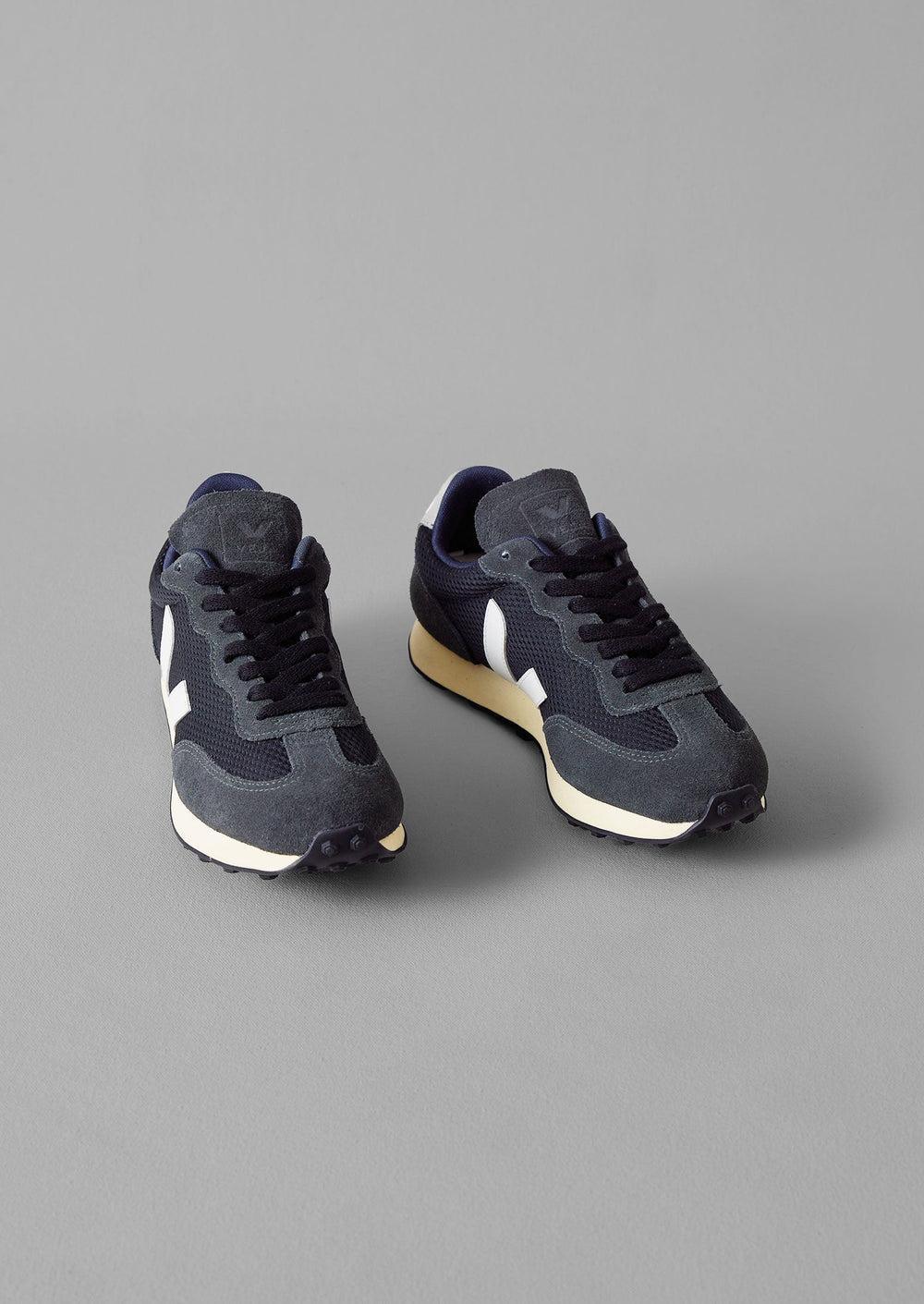 Veja Rio Branco Sneakers | Black/White/Oxford Grey Product Image