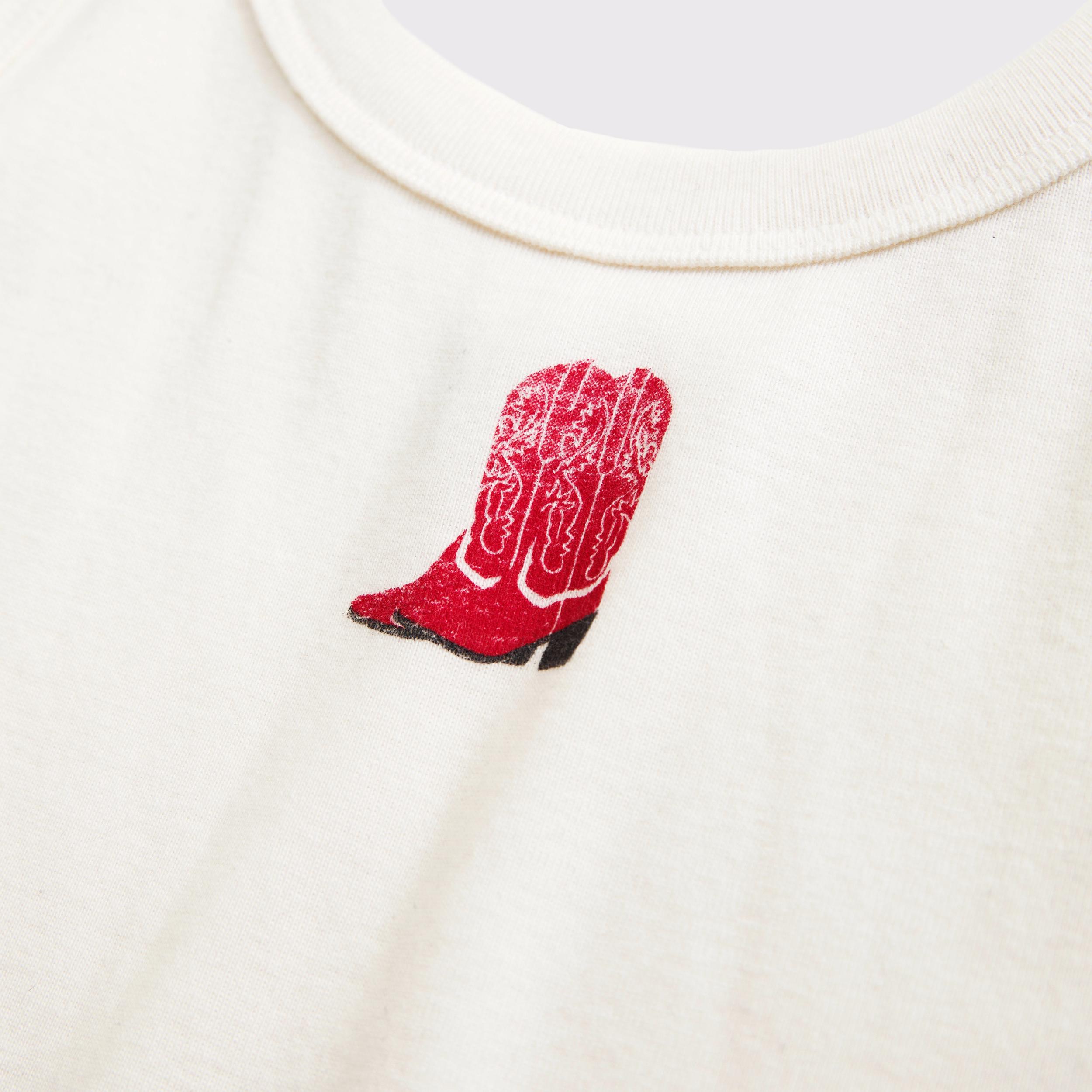 Cowboy Boots Graphic Scoopneck Tank Product Image