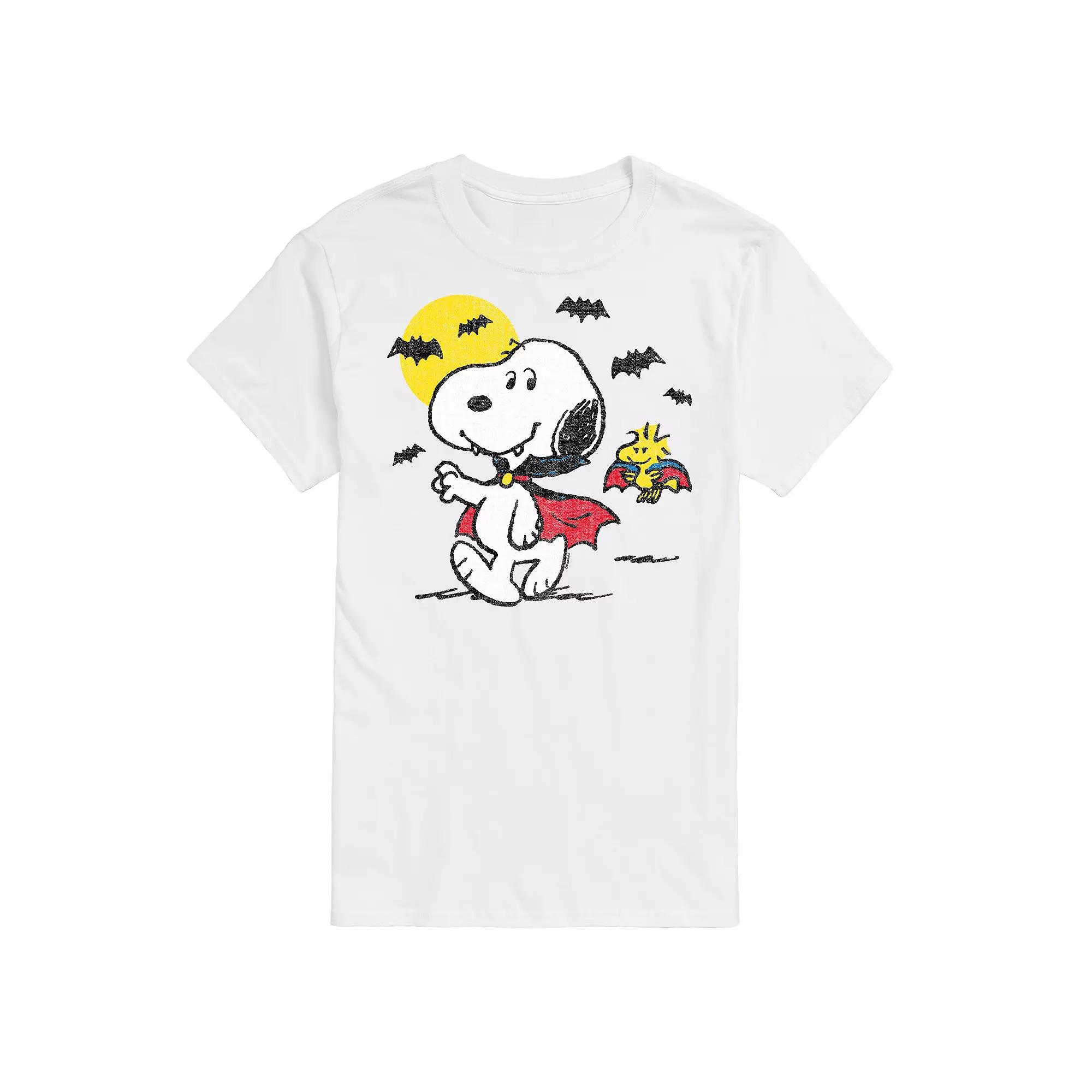 Big & Tall Peanuts Vampire Snoopy Tee, Men's,  Product Image