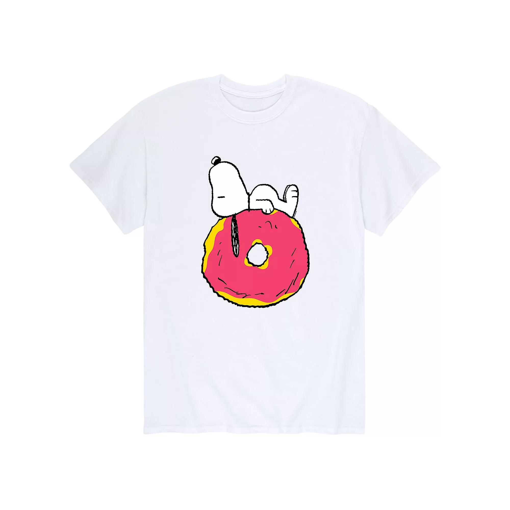 Men's Peanuts Snoopy Donut Bother Me Tee,  Product Image