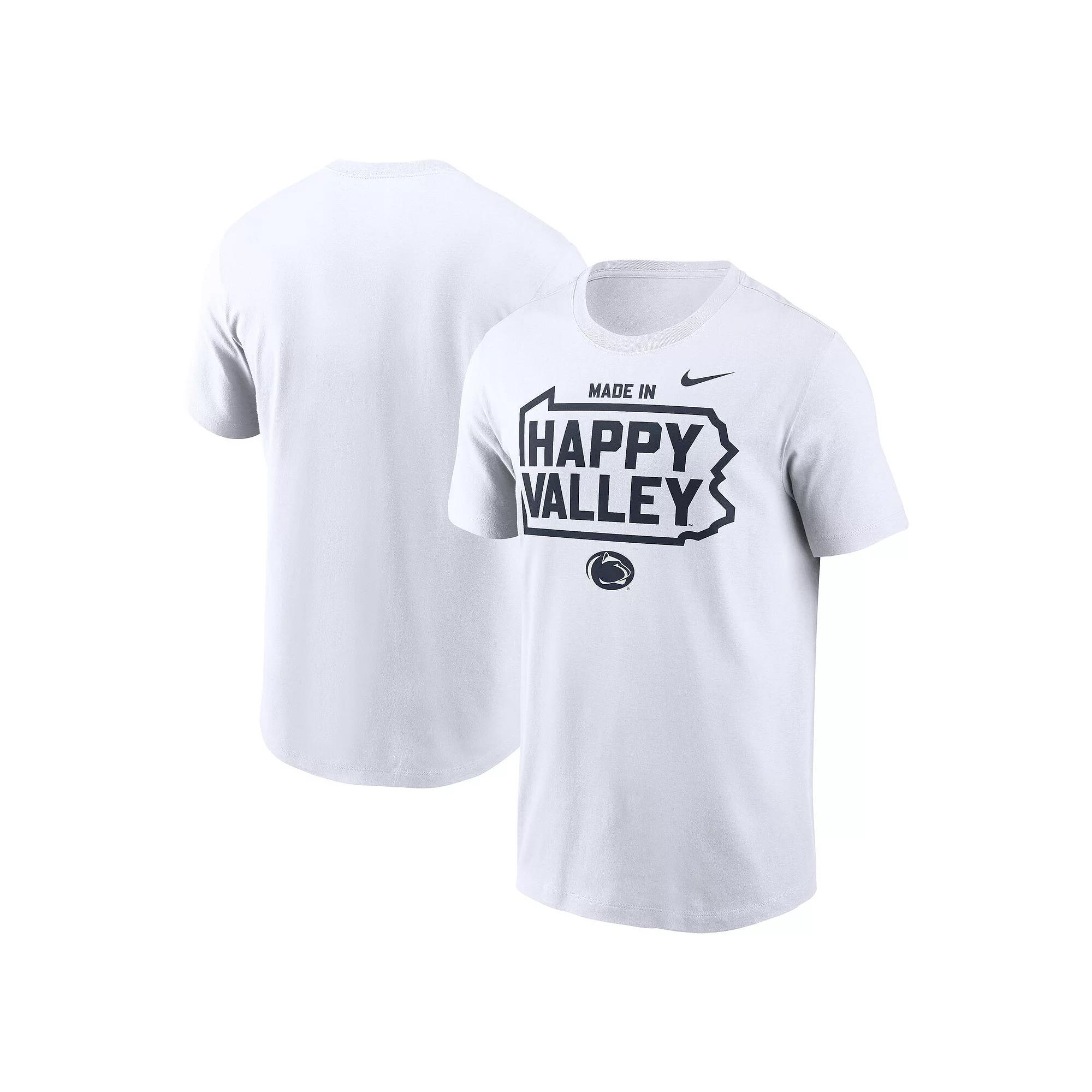 Men's Nike White Penn State Nittany Lions Campus Local T-Shirt, Size: Medium Product Image