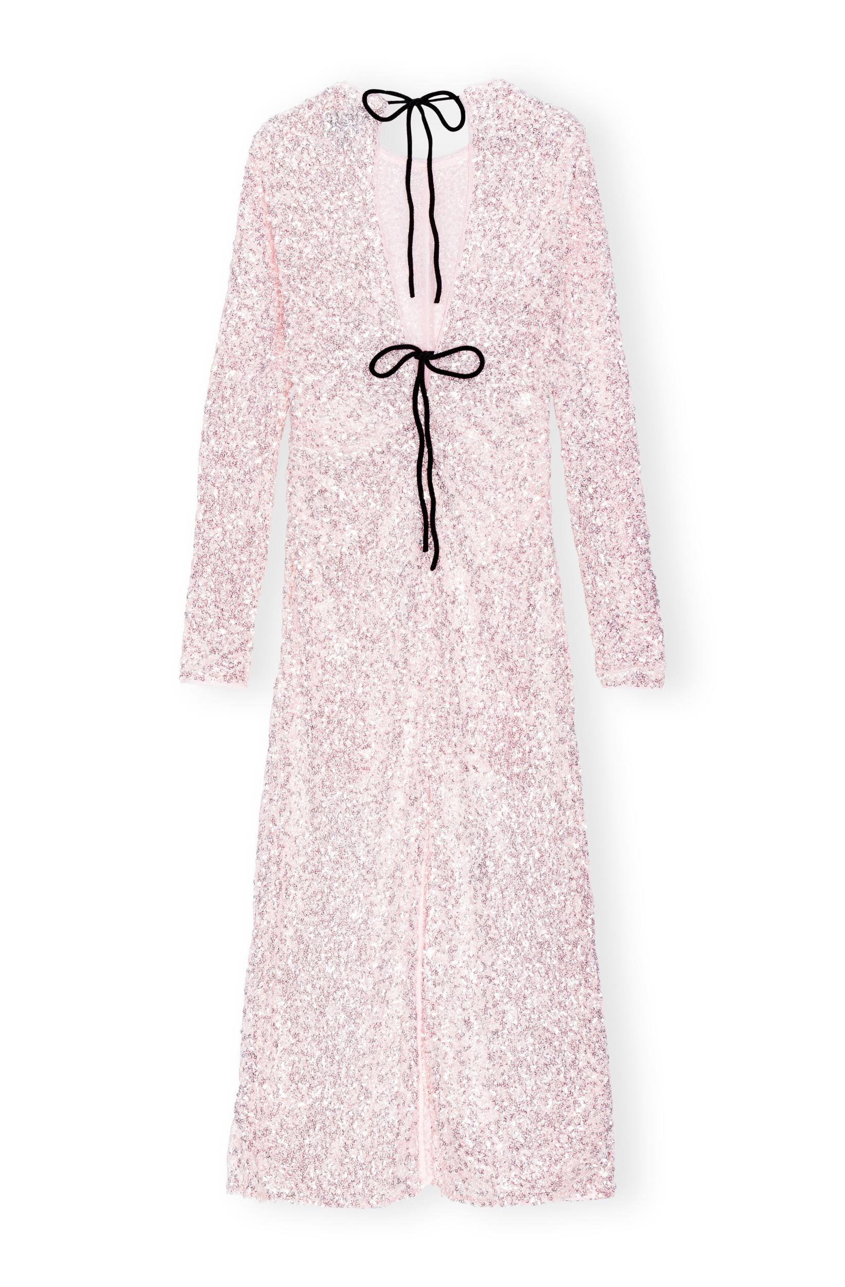 3D Sequins Maxi Dress Product Image