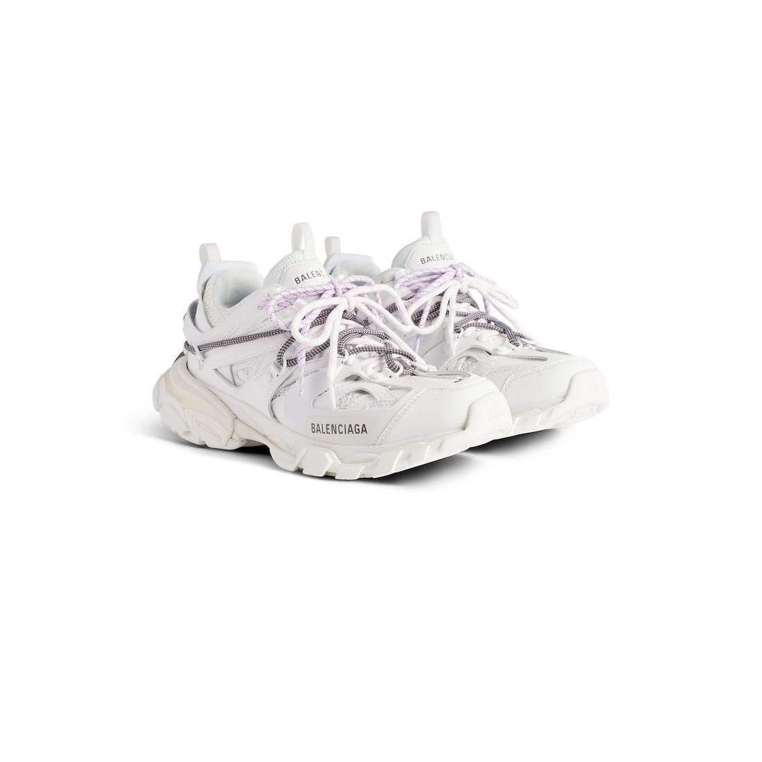 Women's Track Trail Laces Sneaker in White/lilac Product Image