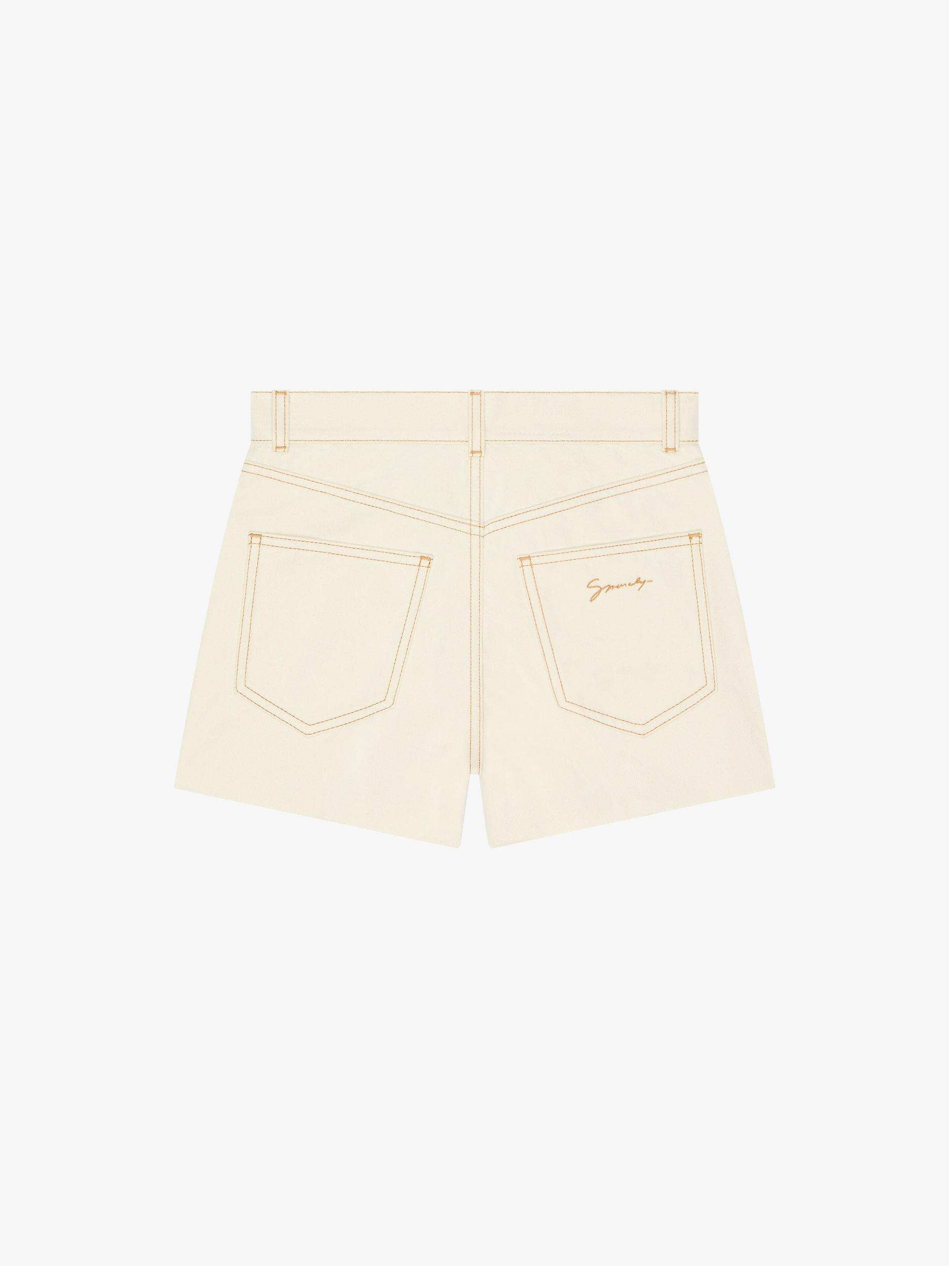 Slim fit jacket in denim with laces Product Image