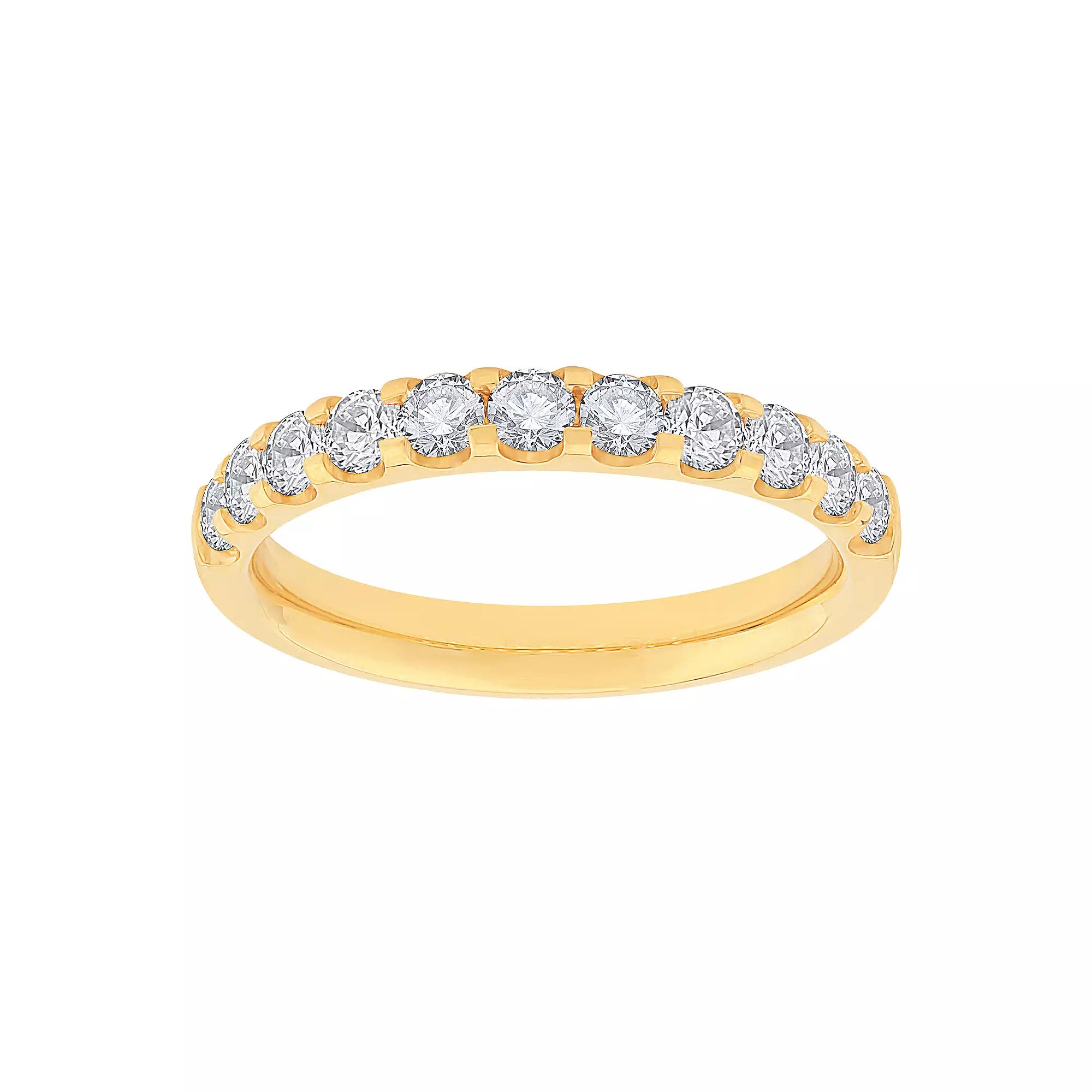 Galaxie Solaire 14k Gold 3/4 Carat T.W. Lab-Grown Diamond Ring, Women's,  Product Image