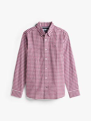 Regular Fit Gingham Oxford Shirt Product Image