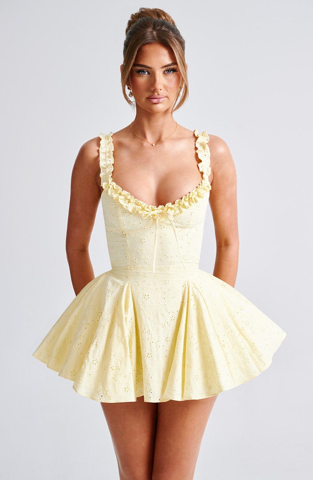 Elva Playsuit - Lemon Product Image